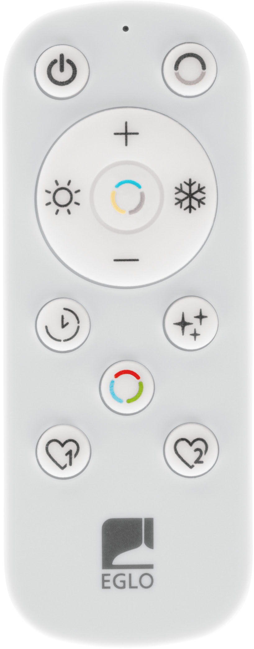 EGLO Deckenleuchte »MEZZOMONTE Deckenlampe - Alu, Stahl - LED - 40W - IP20« LED-Modul 1 Stk. Kaltweiß | Neutralweiß | Warmweiß Wohzimmerlampe, Esszimmerlampe, Flur, Schlafzimmer, H5 x Ø48 cm