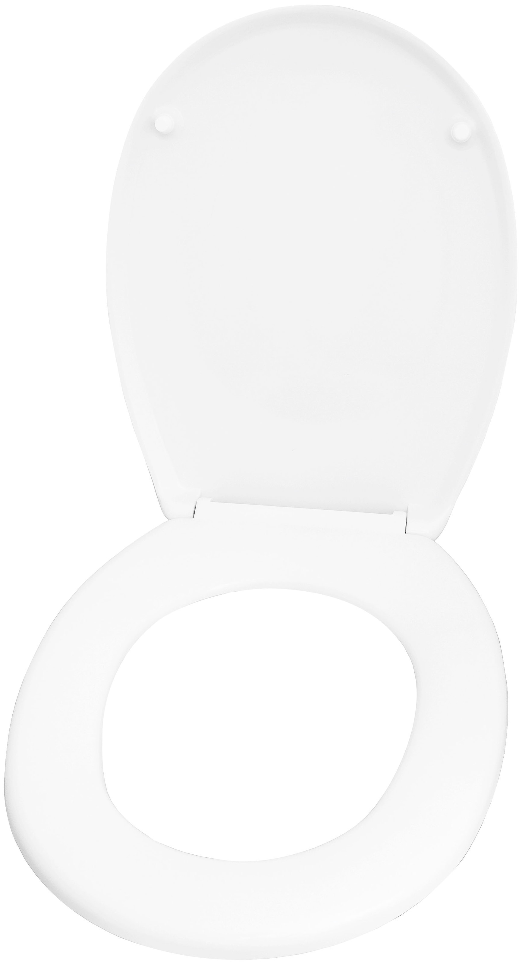 CORNAT WC-Sitz »Klassisch weißer Look - Pflegeleichter Duroplast«