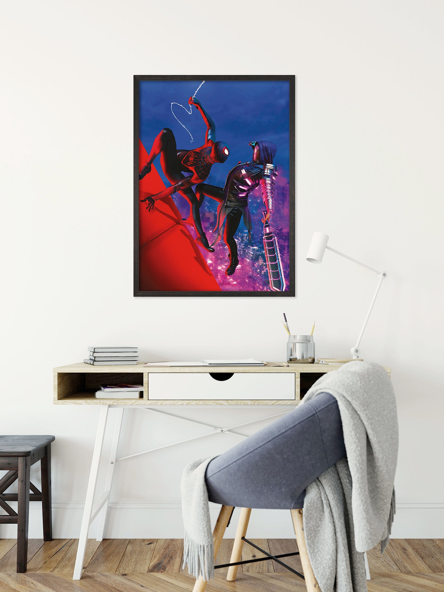 Komar Wandbild »Marvel Spider-Man Fight«, Disney, (Set, 1 St.), 40 x 50 cm (Breite x Höhe) - Kinderzimmer, Dekoration