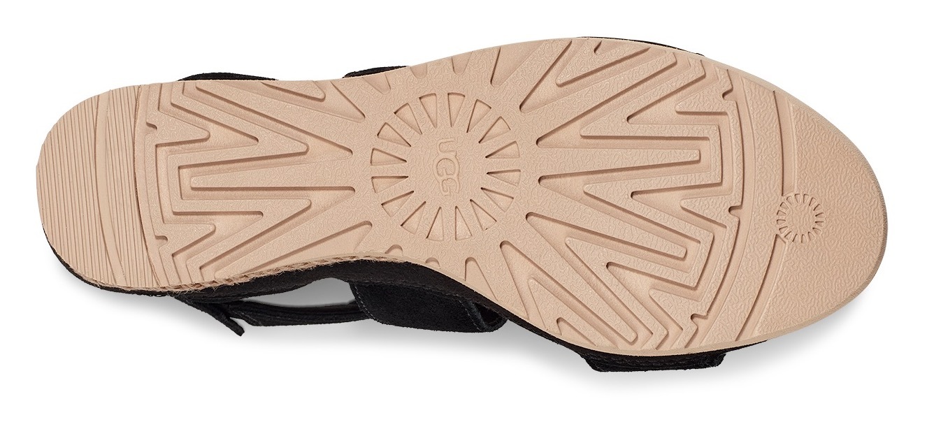 UGG Keilsandalette »ILEANA ANKLE«, mit Klettverschluss