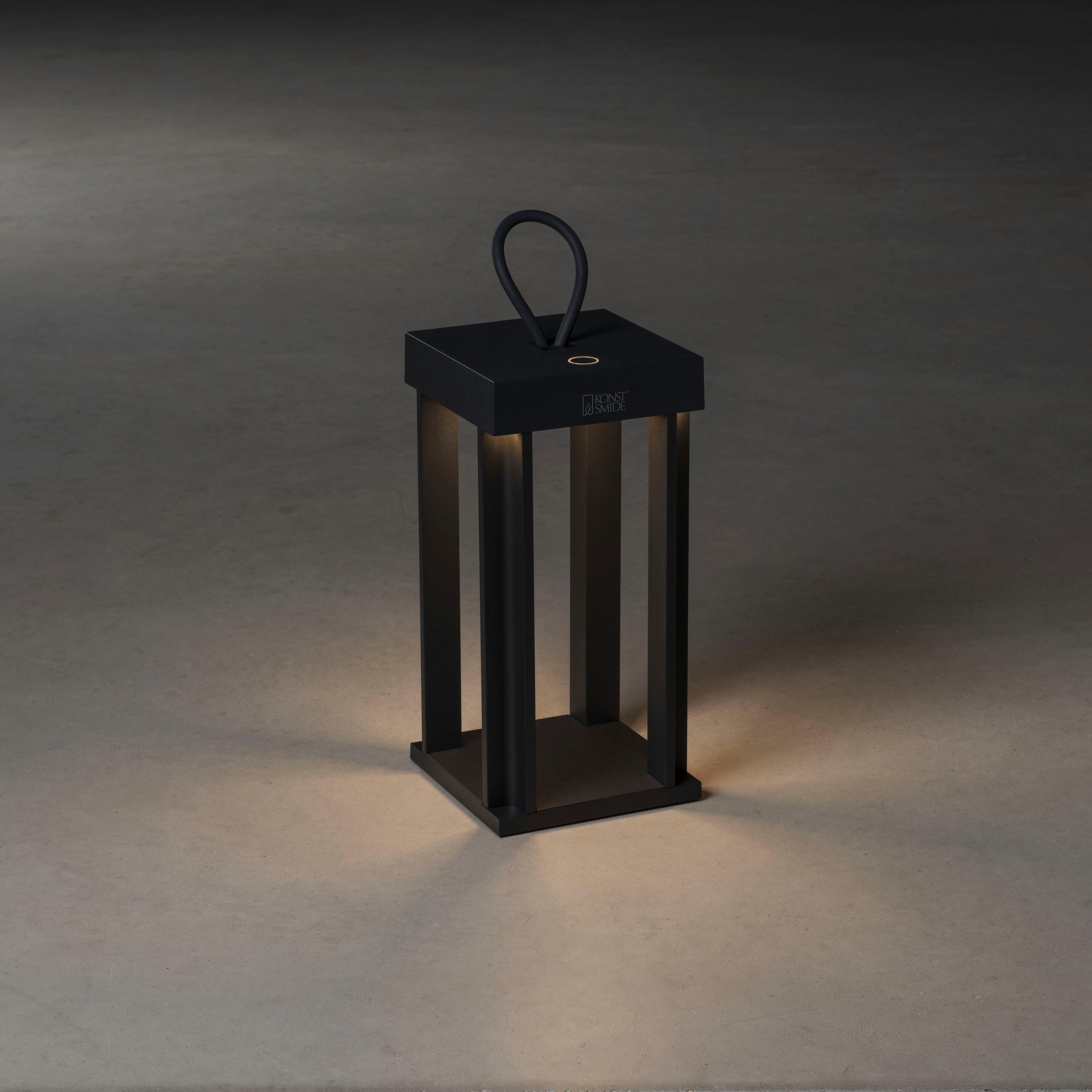 KONSTSMIDE LED Laterne »Cannes«, Leuchtmittel LED-Modul | LED fest integriert, Cannes LED USB-Laterne 42cm, dimmbar 2700/3000K