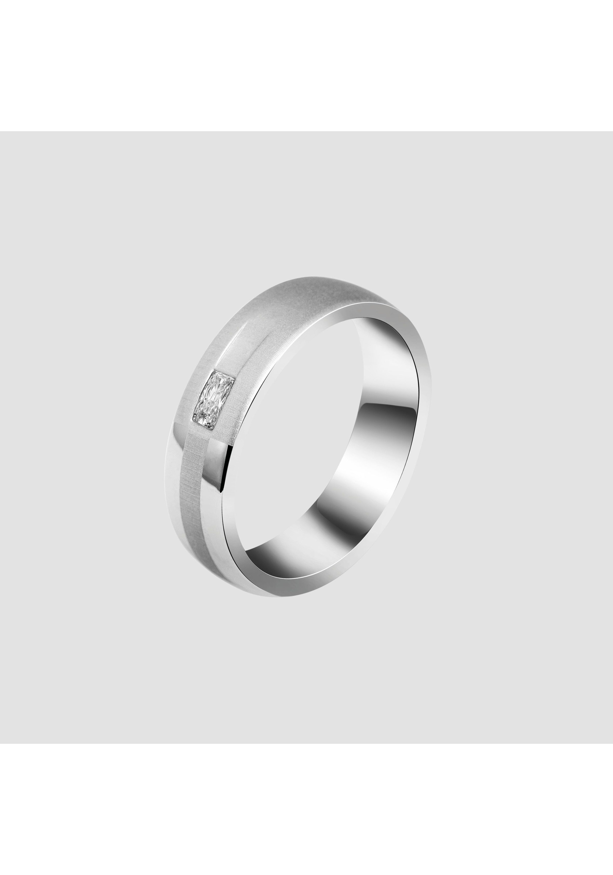 AKZENT Partnerring »Casual Duty, silberfarbig, langlebig«