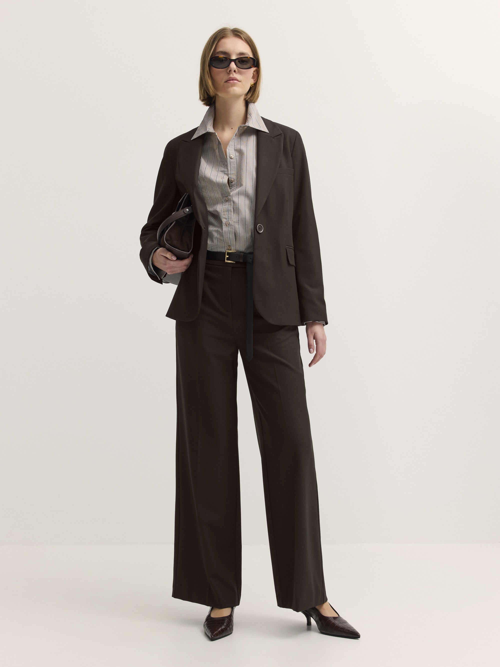 bugatti Kurzblazer »Regular Fit« Regular Fit Viskosemix 1-Knopf
