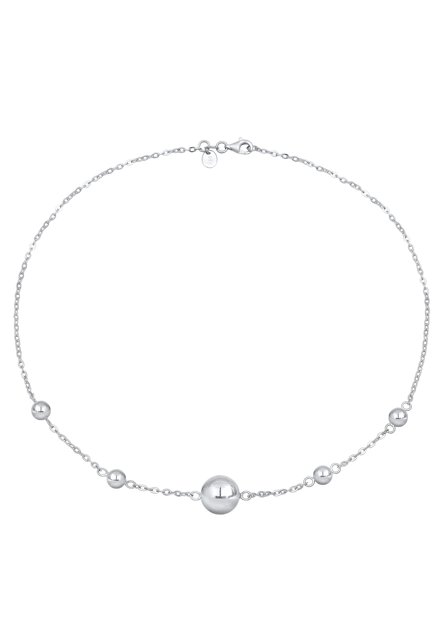 Elli Premium Kette mit Anhänger »Halskette Kugel Elemente 925 Sterling Silber«