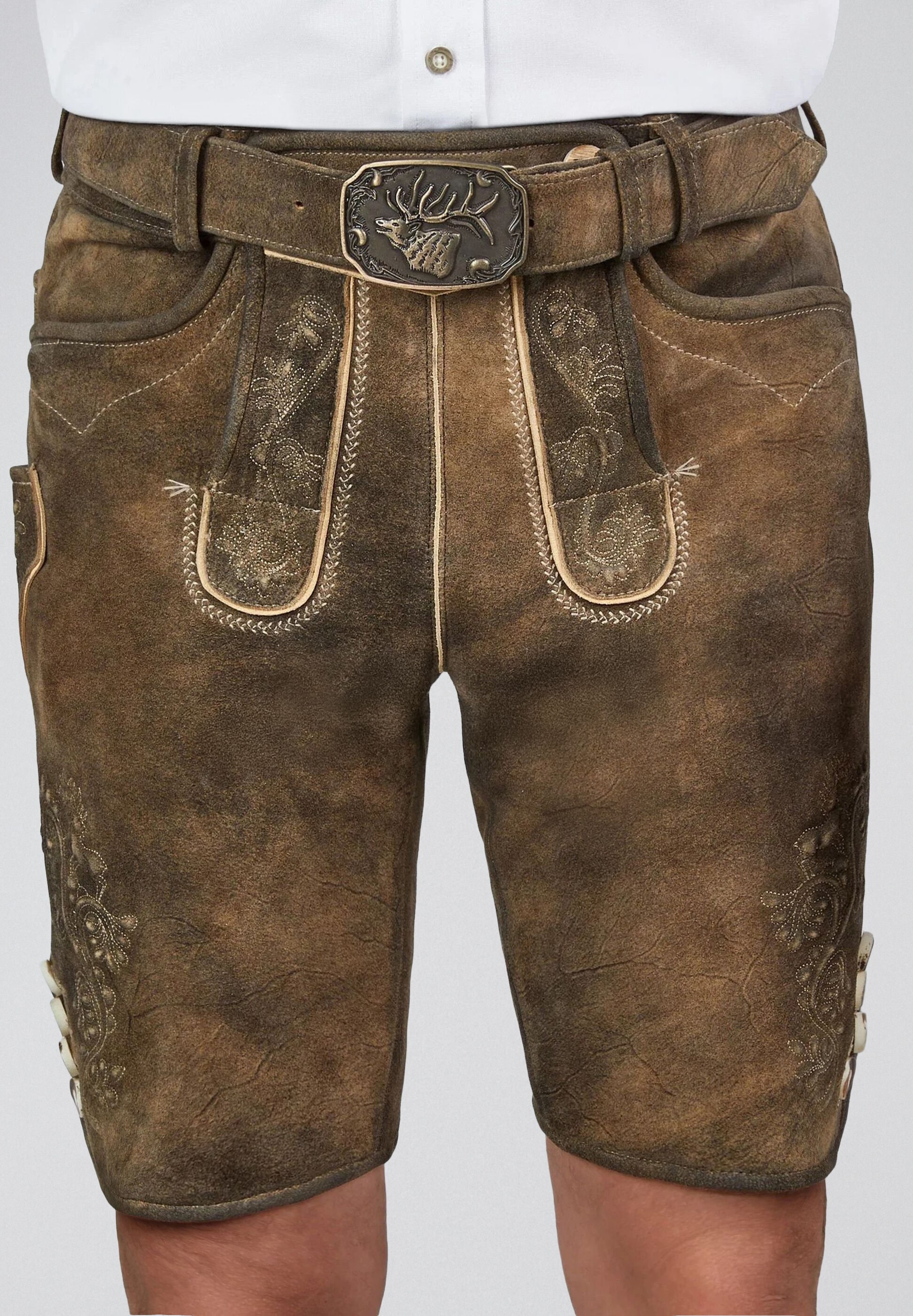 Spieth & Wensky Lederhose »Everest«  Länge 45cm