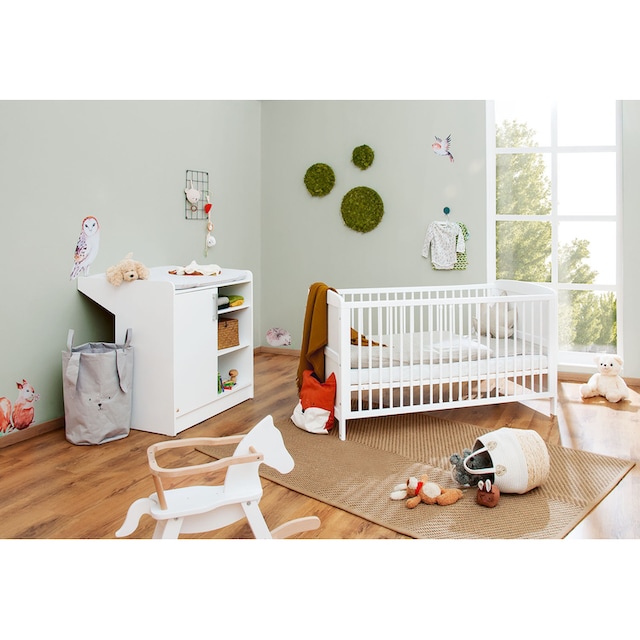 Pinolino® Babymöbel-Set »Viktoria«, (Spar-Set, 2 St., Kinderbett,  Wickelkommode), Made in Europe; mit Kinderbett und Wickelkommode kaufen bei  OTTO