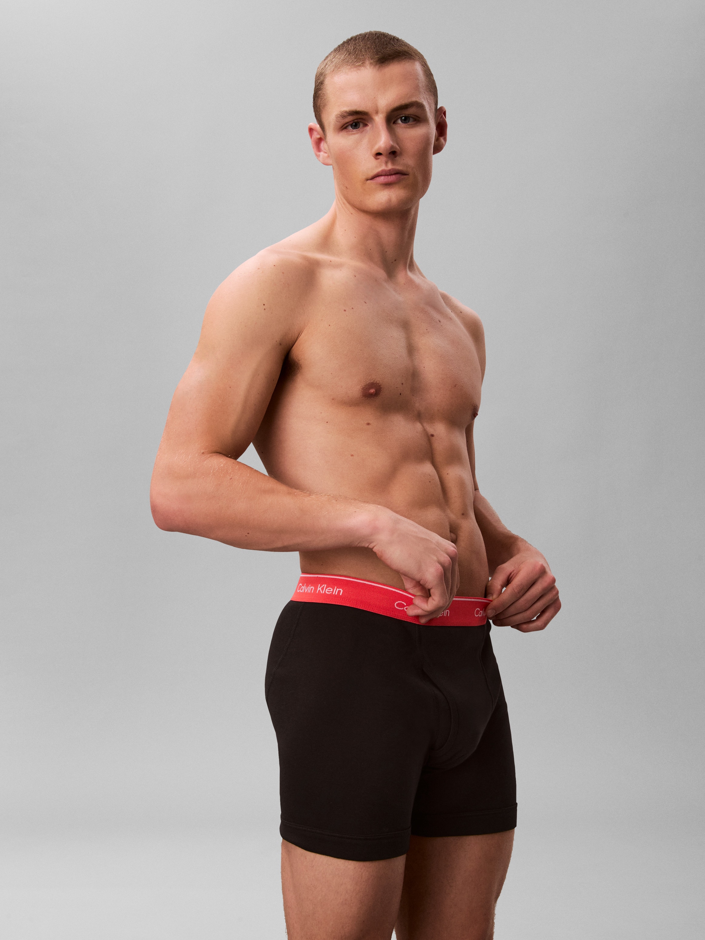 Calvin Klein Underwear Boxershorts »Boxer Brief 5PK« Packung, 5er-Pack,  Regular fit mit gerader Beinform