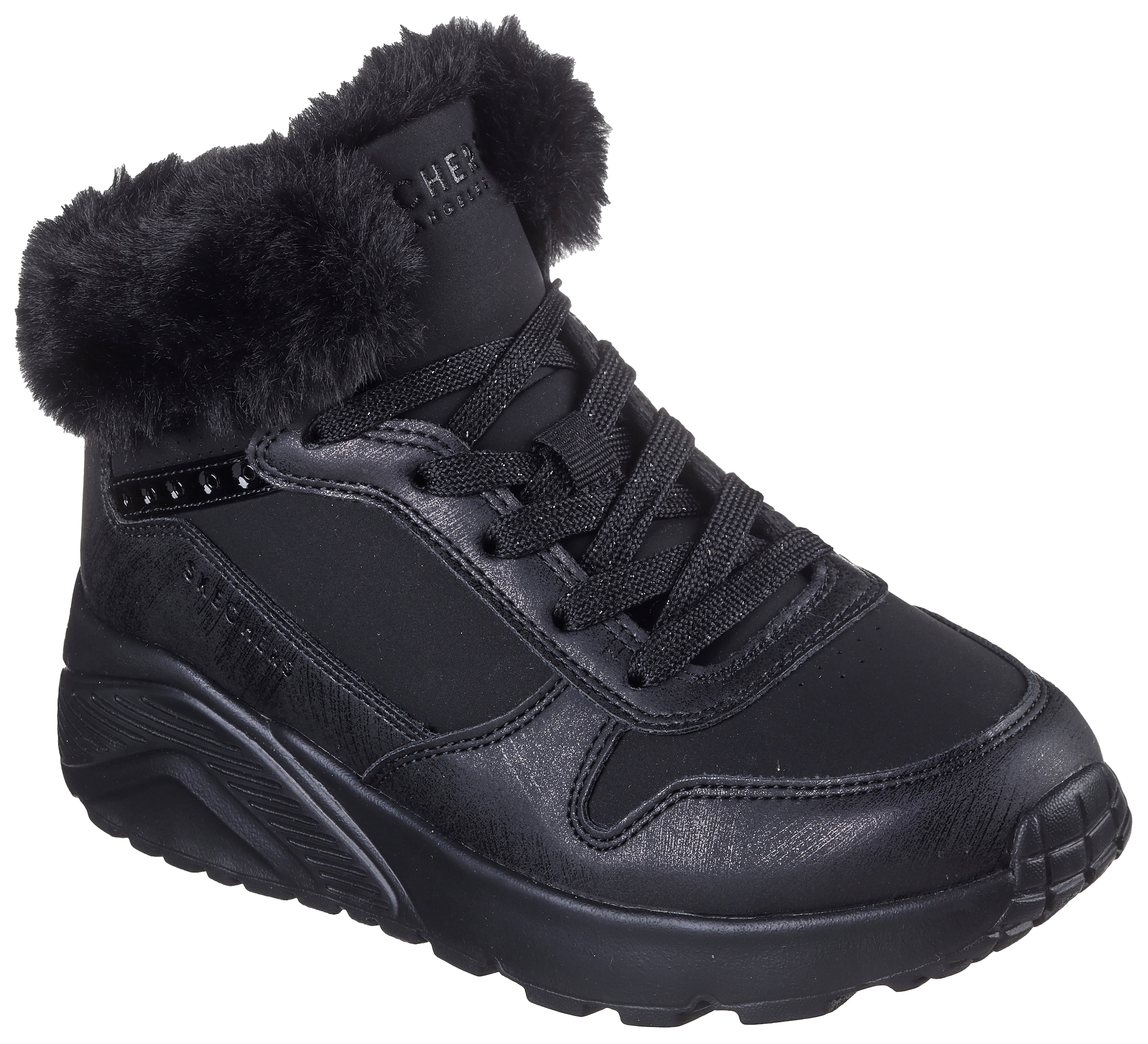 Sneaker »Uno Lite - Comfurt Collar«, Schnürboots, Winterstiefel, High Top Sneaker mit...