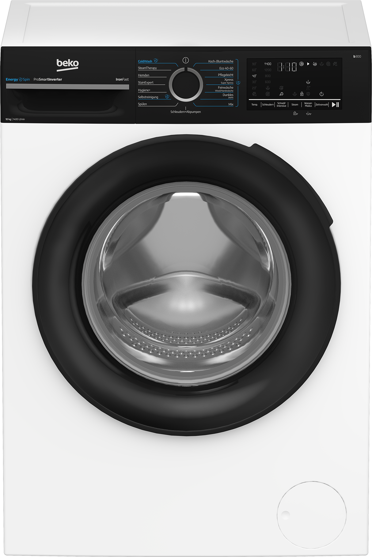 BEKO Waschmaschine »BM3WFU41041W« 10 kg 1400 U/min EnergySpin – optimierte Waschbewegungen für gründliche Reinigung.