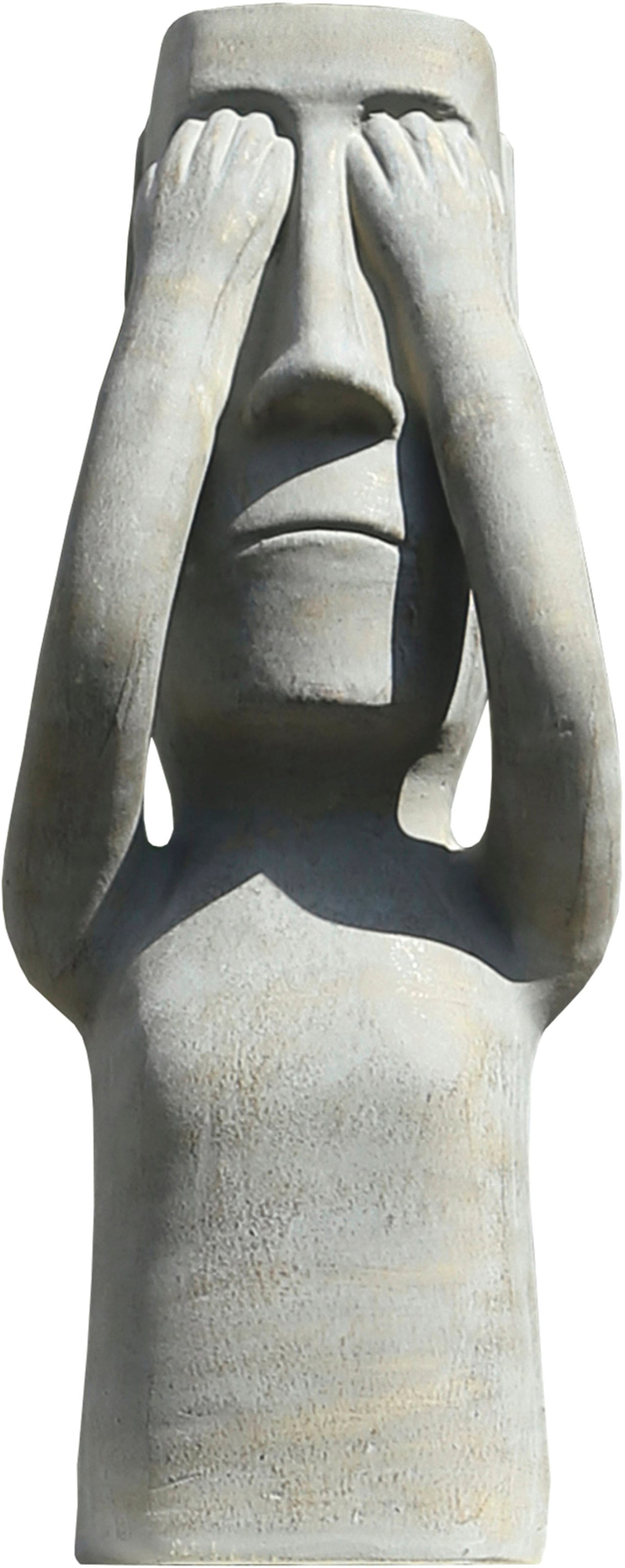 GILDE Dekofigur »Skulptur Nichts sehen«, (1 St.), Dekoobjekt, Höhe 63,5 cm,  aus Keramik, Wohnzimmer bestellen online bei OTTO