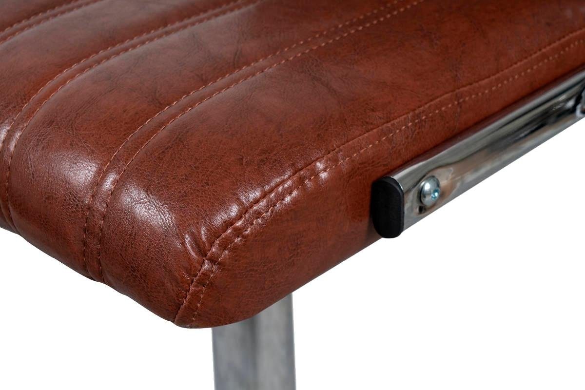 Kayoom Hochstuhl »Barstuhl Midnight 725 2er-Set,in Leder-Optik Barhocker«, (Set), 2 St., pflegeleicht, höhenverstellbar, komfortabel, drehbar