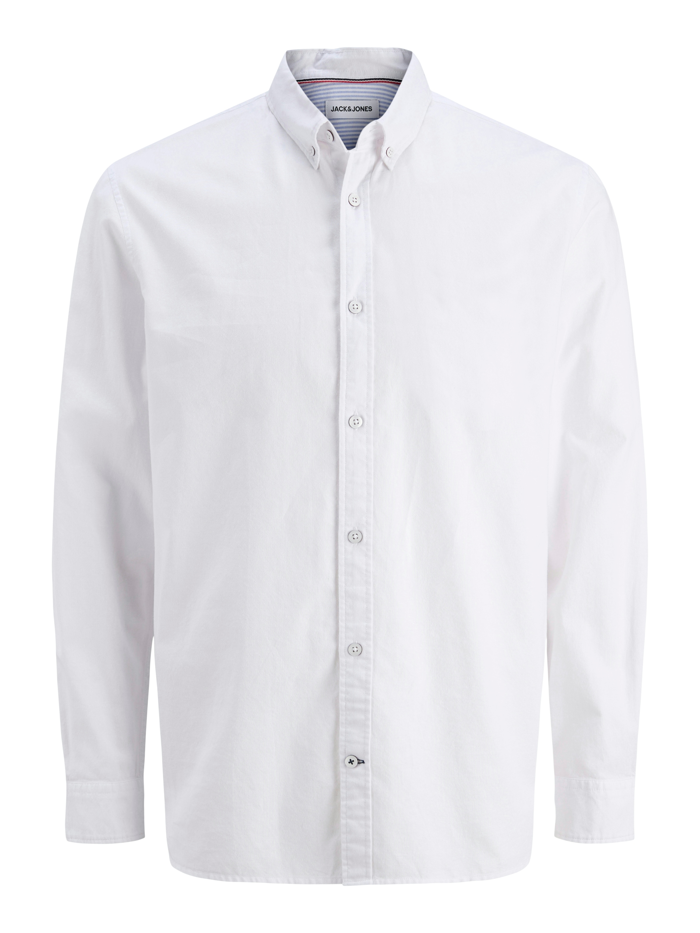 Jack & Jones Langarmhemd »JJOXFORD DETAIL SHIRT LS 2 PACK MP«, (Packung, 2 tlg.)