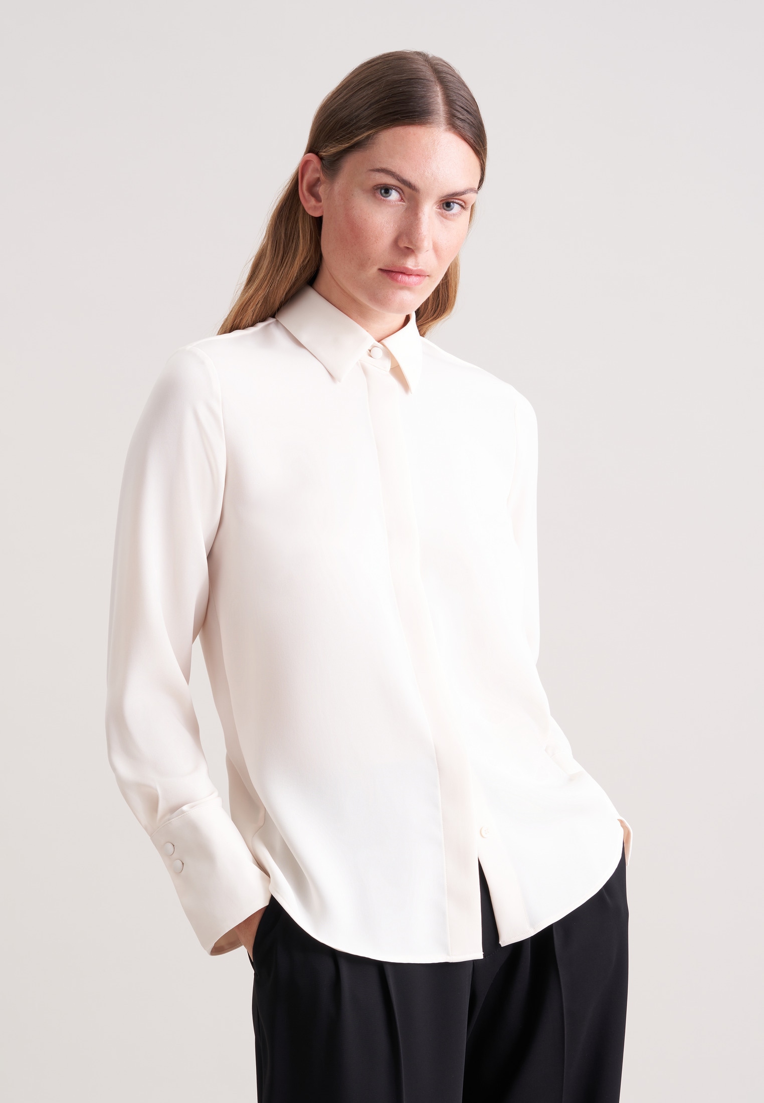 seidensticker Hemdbluse 1/1 Kragen Uni