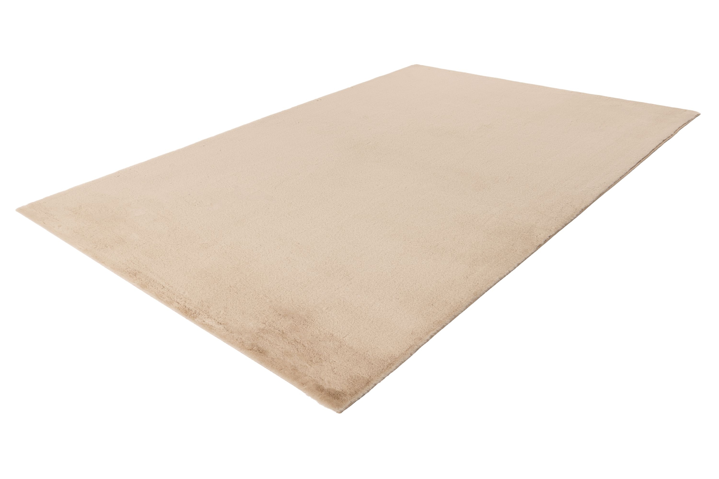 Kayoom Hochflor-Teppich »Emperor 525« rechteckig 23 mm Höhe weicher Hochflor, Fell Haptik, Wohnzimmer