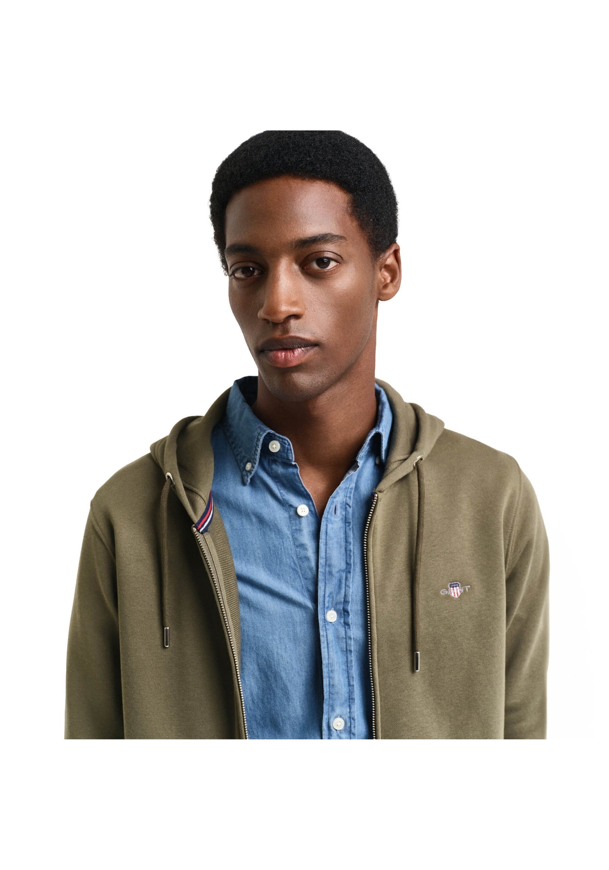 Gant Sweatshirt »Sweatjacke REGULAR SHIELD FULL ZIP HOODIE«
