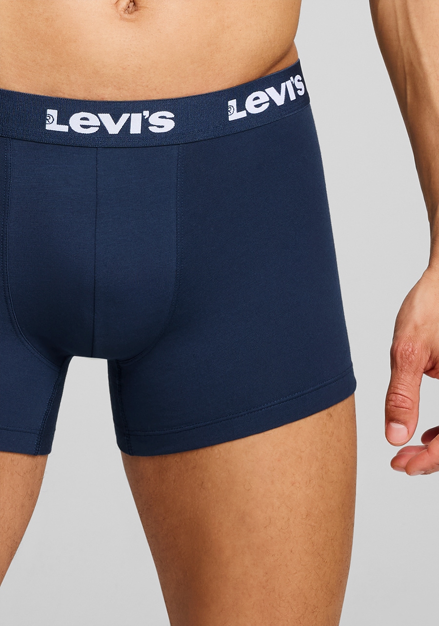 Levi's® Boxershorts »LEVIS MEN REPEAT LOGO BOXER BRIEF« 2er Pack,  ohne Eingriff, Logobund, elastisch