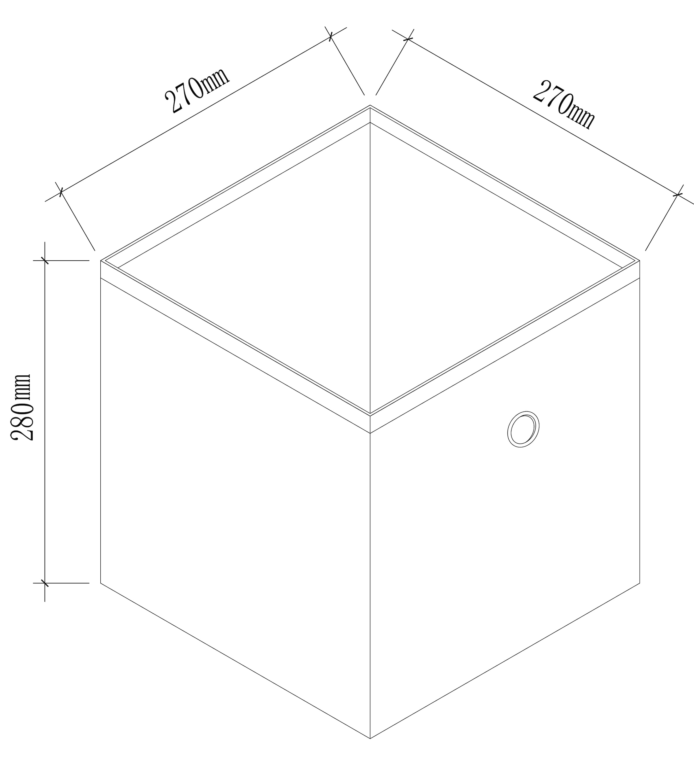 VCM Faltbox »VCM 4er Set Faltbox | Klappbox Stoff Kiste | Faltschachtel | Maße ca. H. 28 x B. 27 x T. 27 cm | Regalbox - Boxas«, (4 St., Boxas)