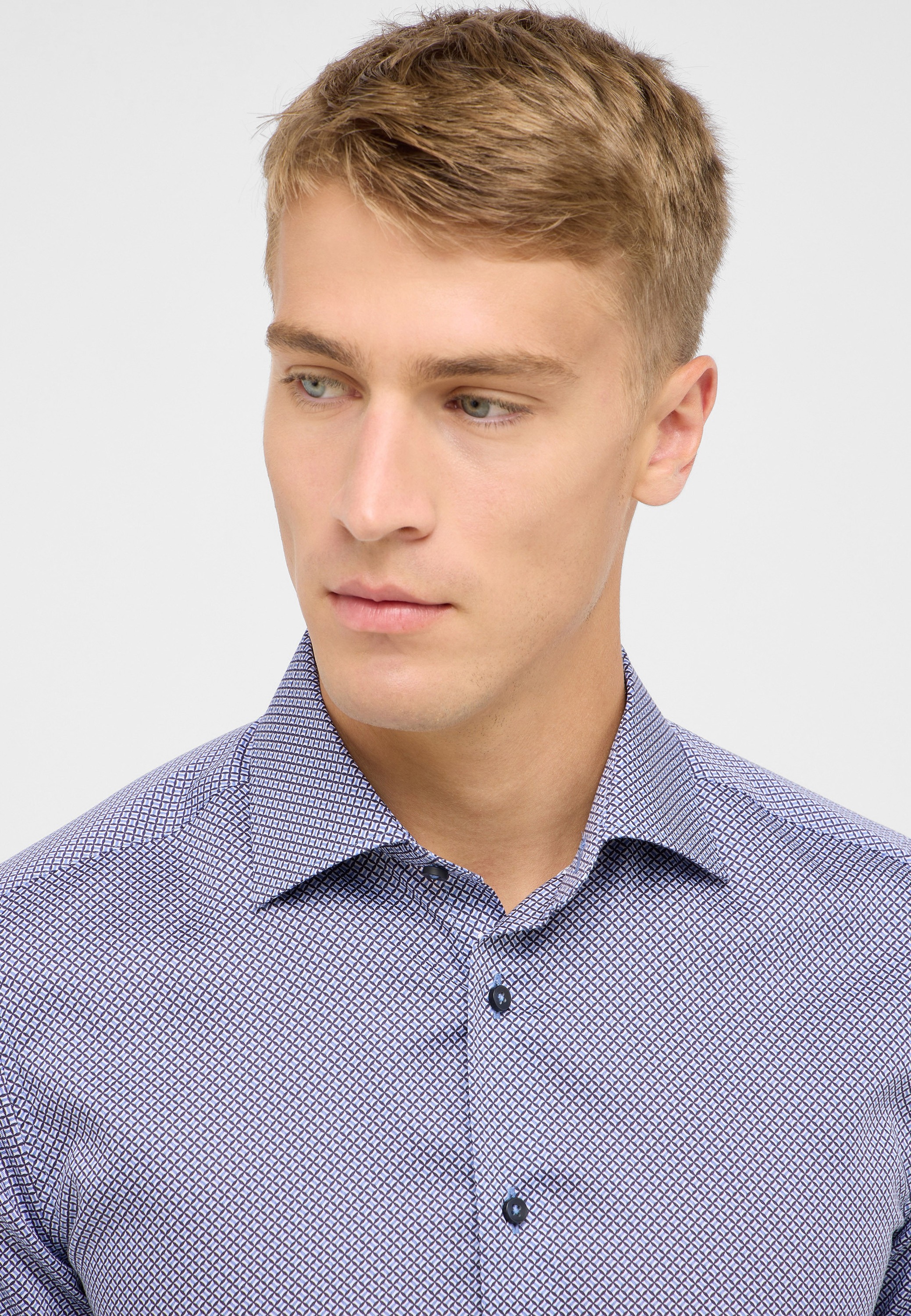 Eterna Langarmhemd »SLIM FIT«, NON IRON (bügelfrei)