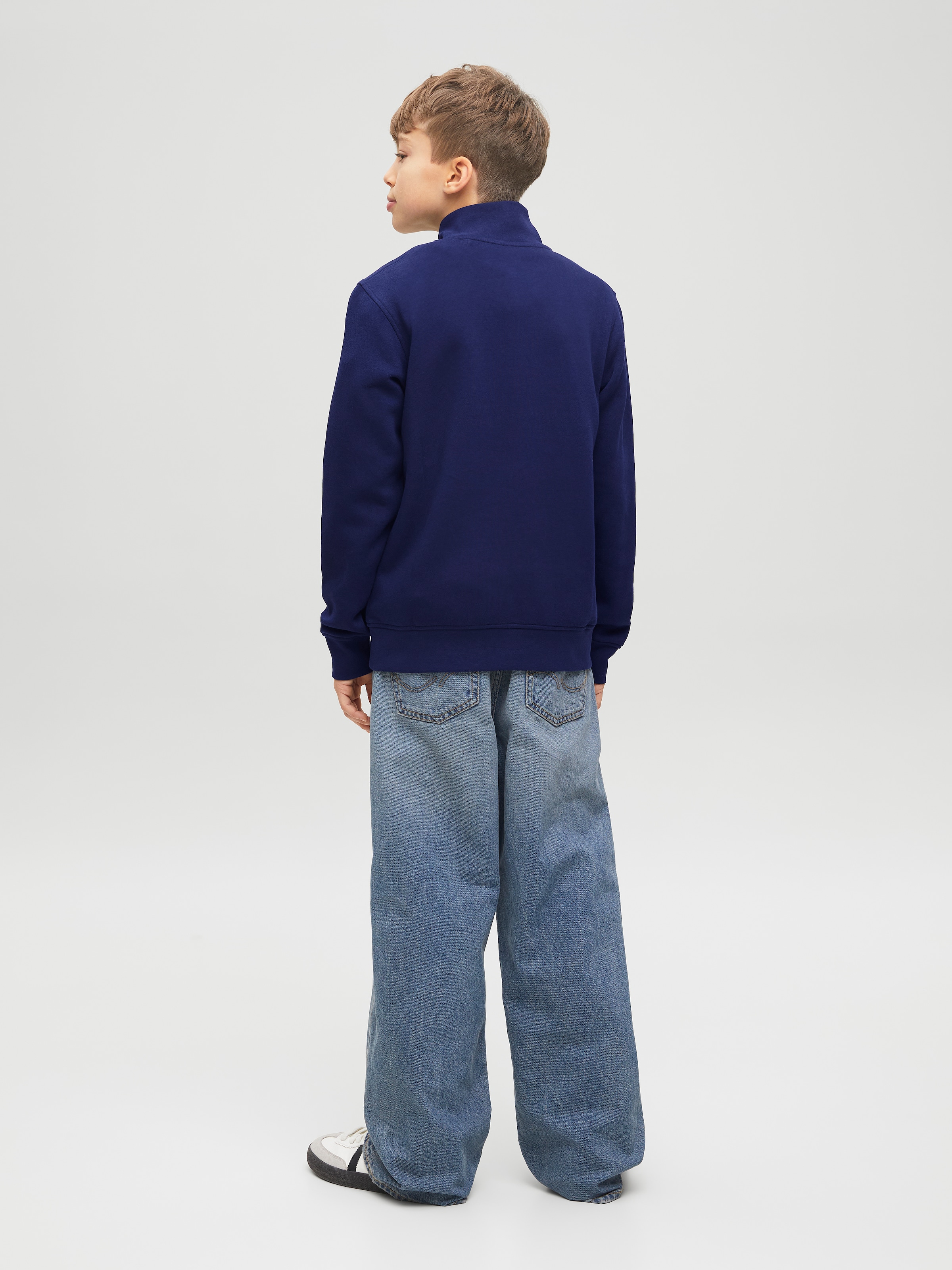 Jack & Jones Junior Sweatshirt »JORVESTERBRO SWEAT QUARTER ZIP NOOS JNR«