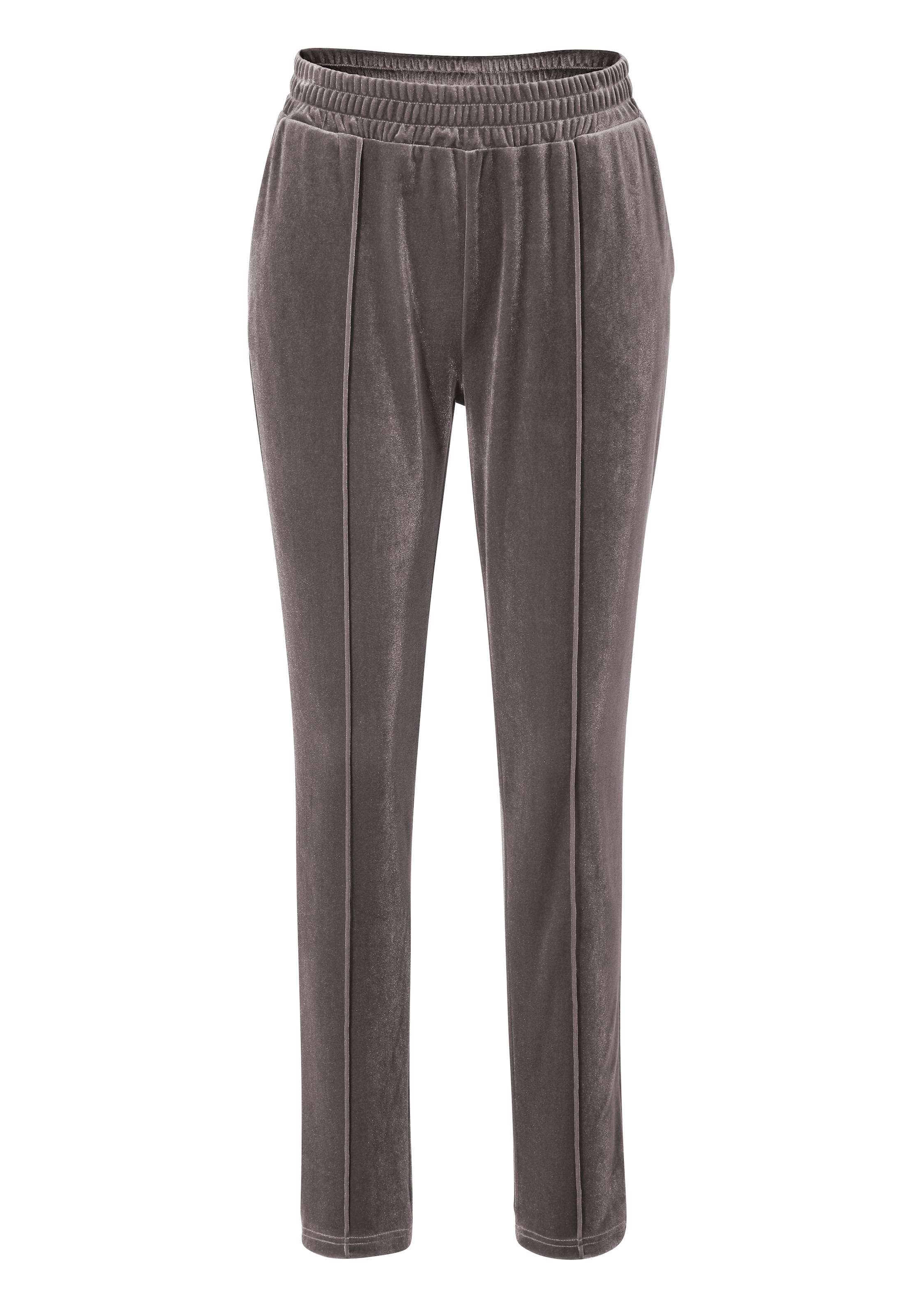 Aniston CASUAL Schlupfhose, aus edlem, glänzenden Samt
