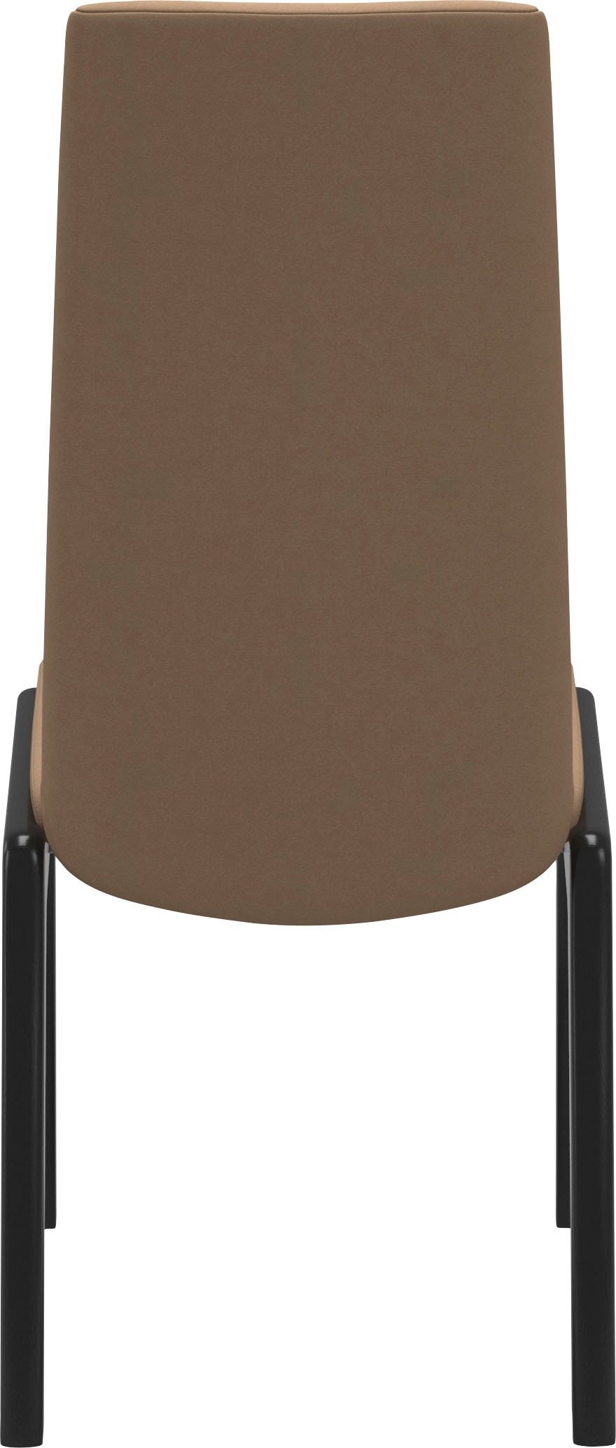 Stressless® Polsterstuhl »Laurel«, Microfaser DINAMICA, Low Back, Größe L, mit abgerundeten Beinen in Schwarz