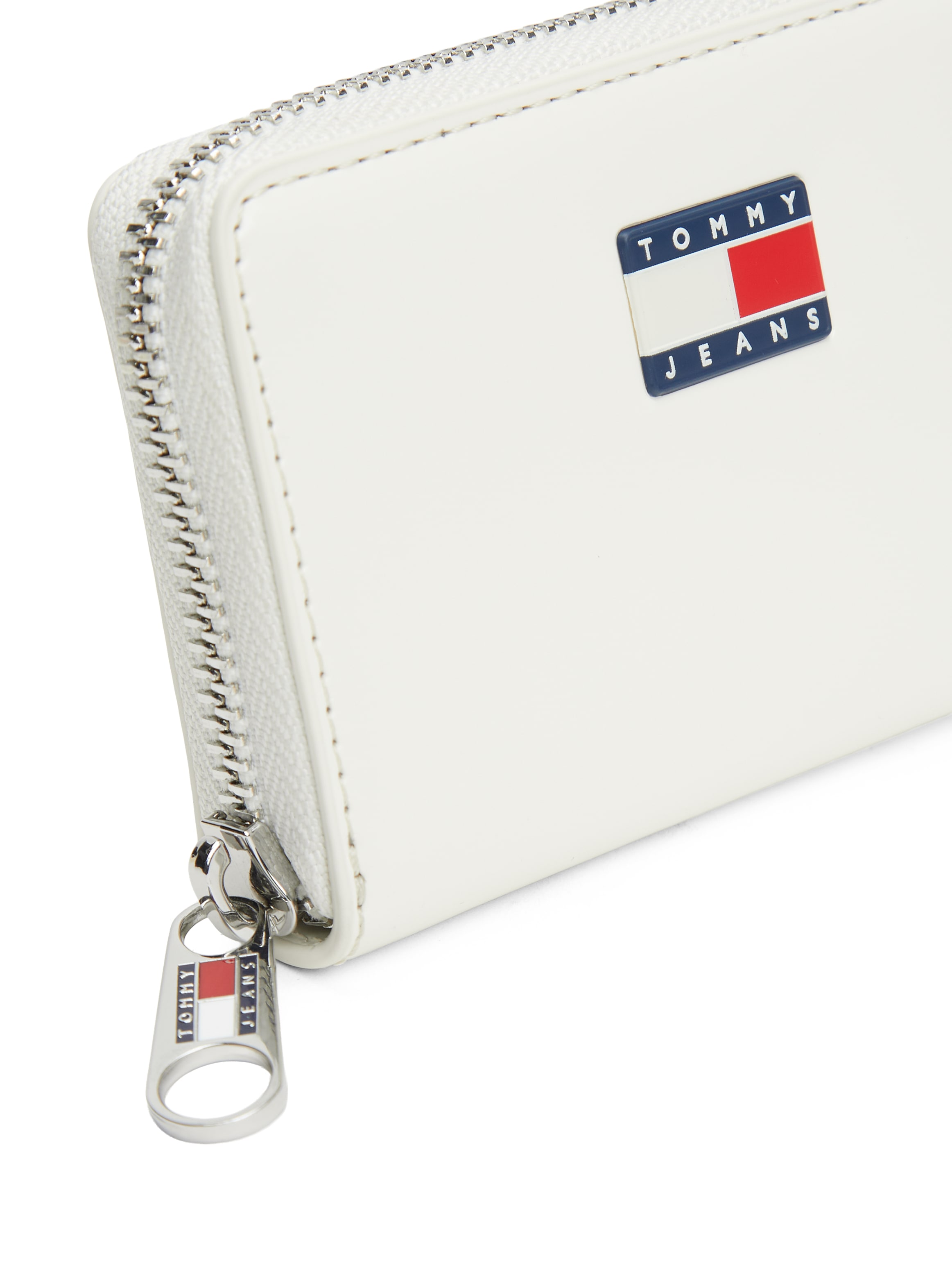 Tommy Jeans Geldbörse »TJW MUST SMALL ZA« , Damen Geldbeutel, Portemonnaie mit Logoflagge