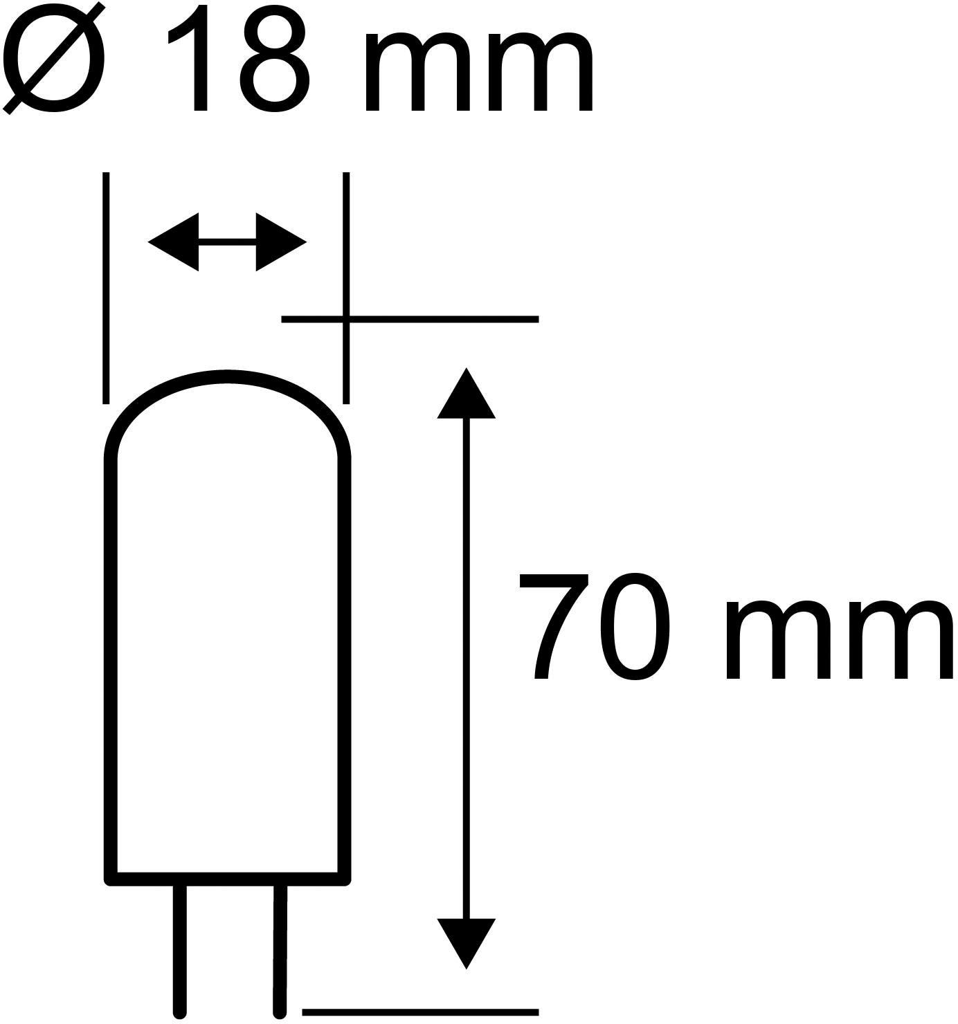 Paulmann LED-Leuchtmittel »Stiftsockel 3x5W G9 Neutralweiß«, G9, 3 St., Neutralweiß