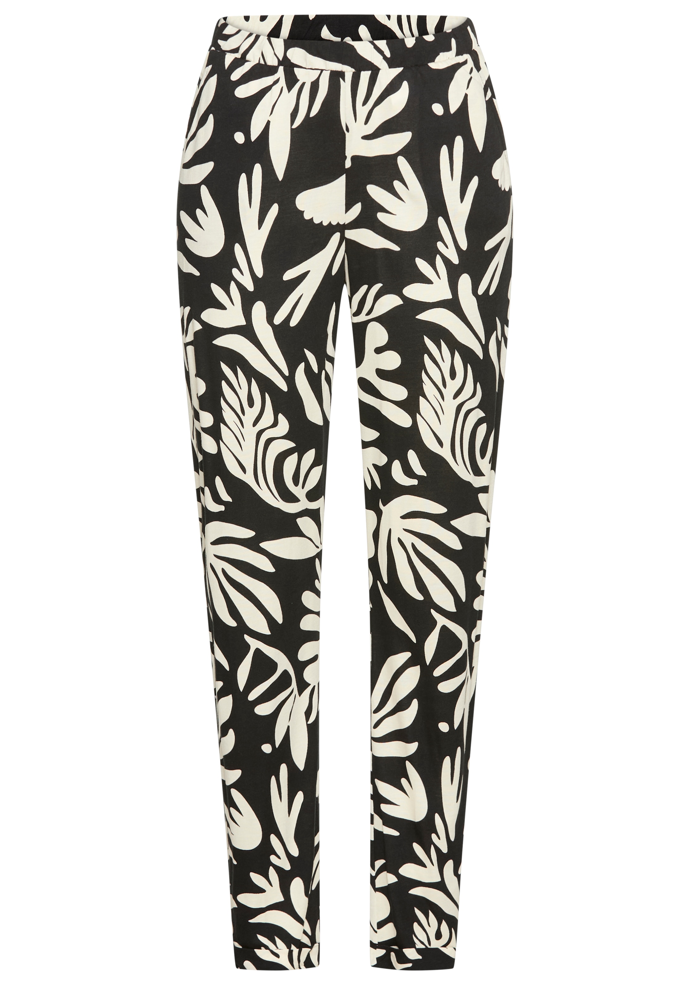 French Connection Pyjama 2 im zeitlosen Schwarz-Weiß-Look