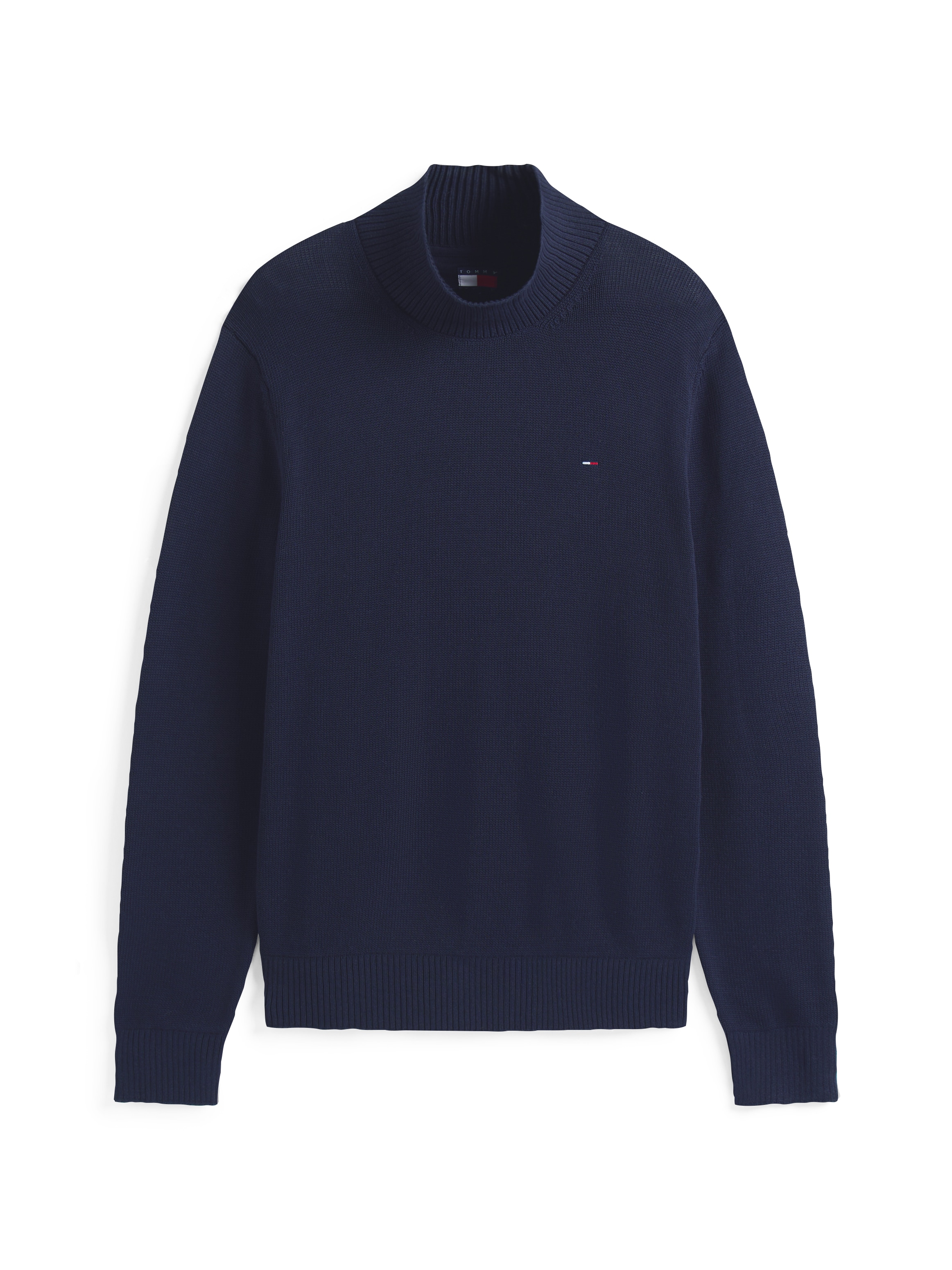 Tommy Jeans Rollkragenpullover »TJM SLIM FIT ROLL NECK«, mit Mock Neck, Strickpullover 100% Baumwolle Pflegeleicht