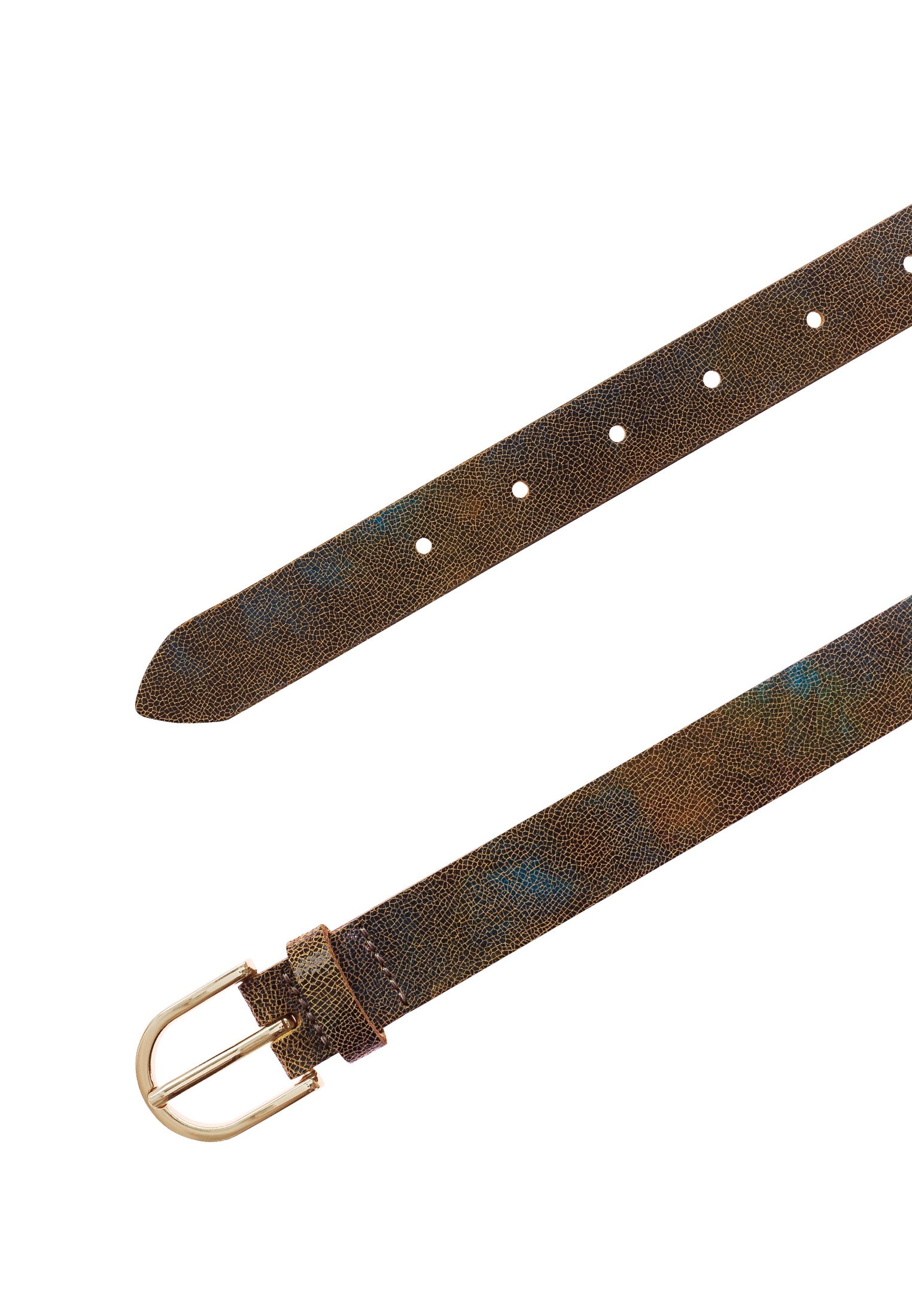 Tamaris Ledergürtel, Glänzende Schließe, 2,5 cm breit