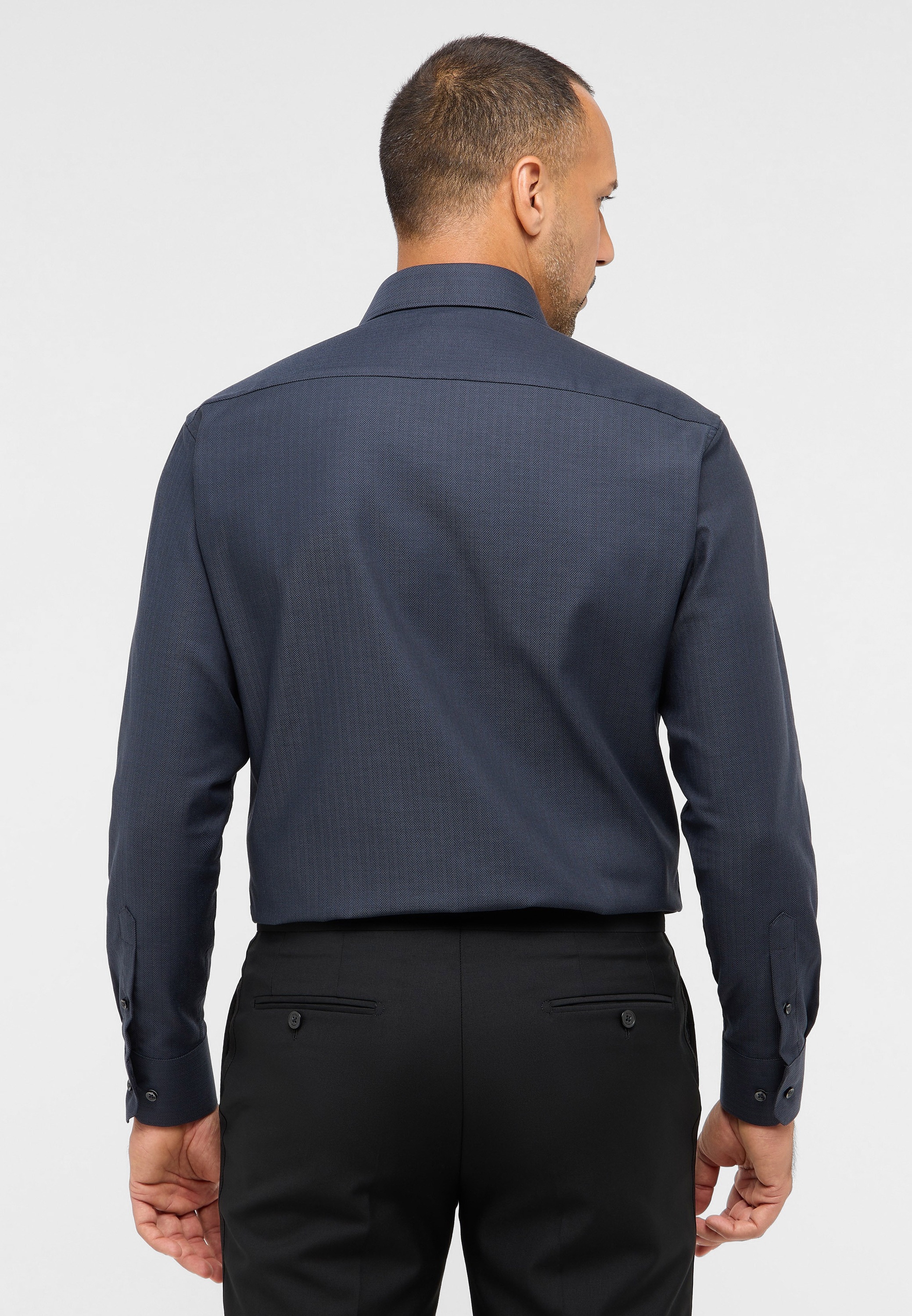 Eterna Langarmhemd »MODERN FIT« NON IRON (bügelfrei)