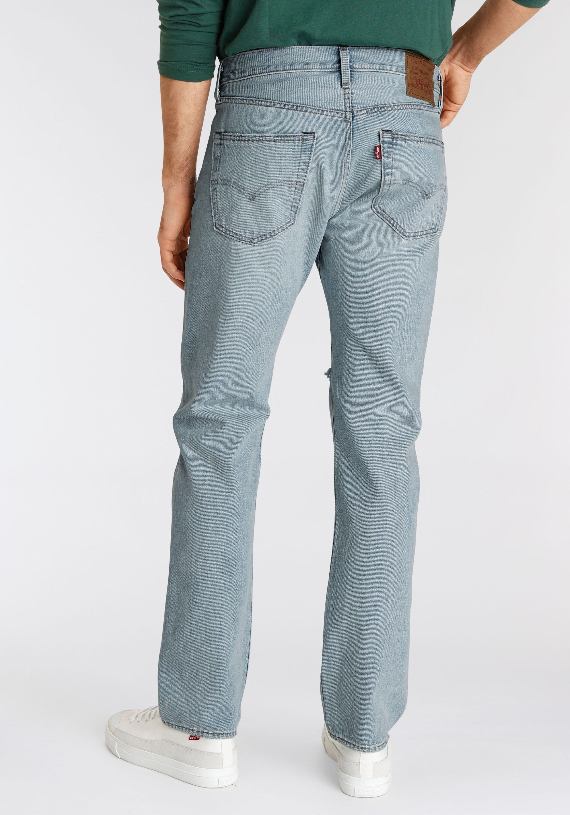 Levi's® Destroyed-Jeans »501 VI'S ORIG«, mit Markenlabel