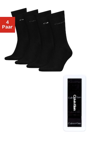 Calvin Klein Socken, (4 Paar), in einer Metallgeschenkbox kaufen