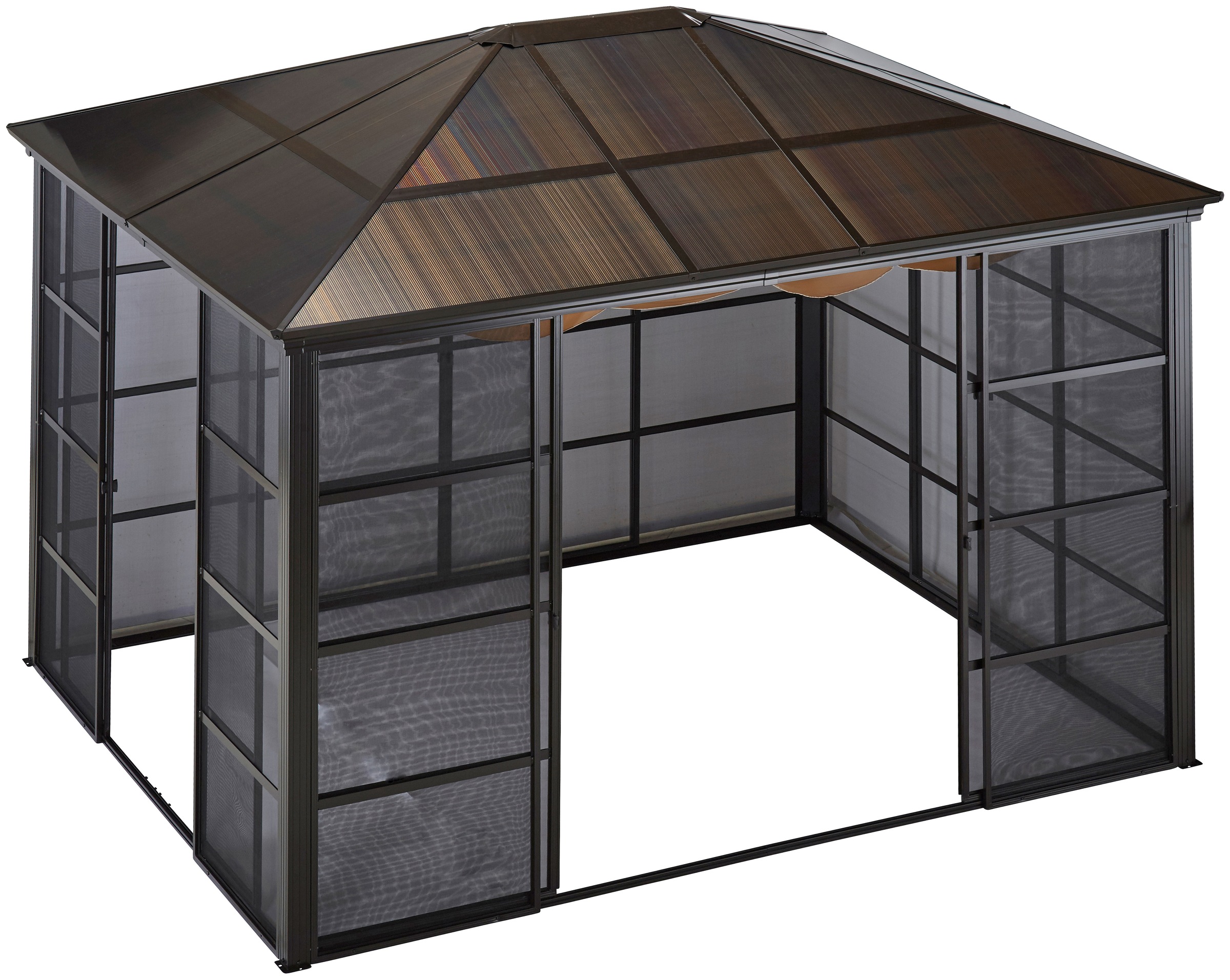 KONIFERA Pavillon »Antigua«, (Set), BxT 300x365 cm, inkl. Sonnensegel