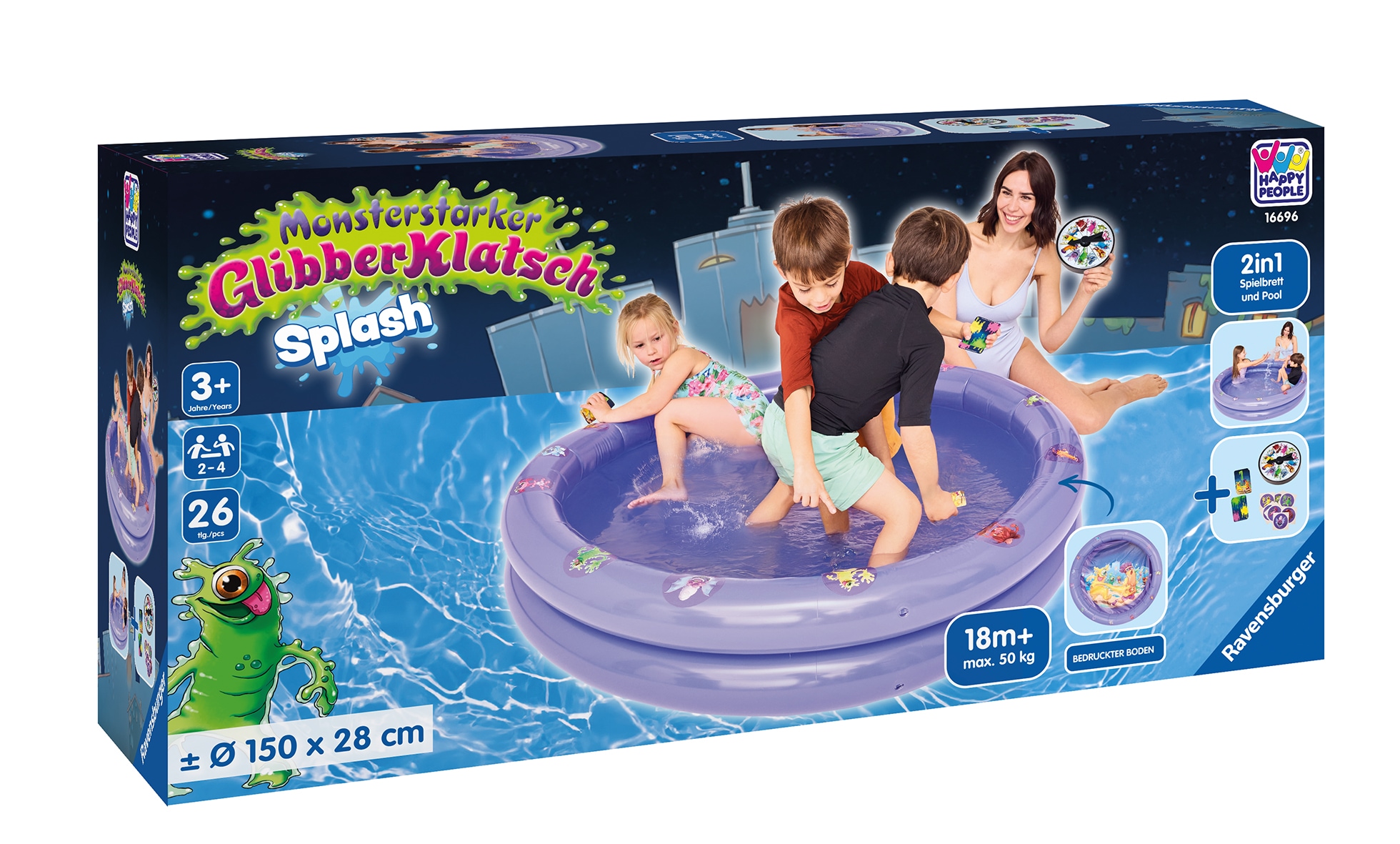 Happy People Planschbecken »Ravensburger Glibberklatsch«