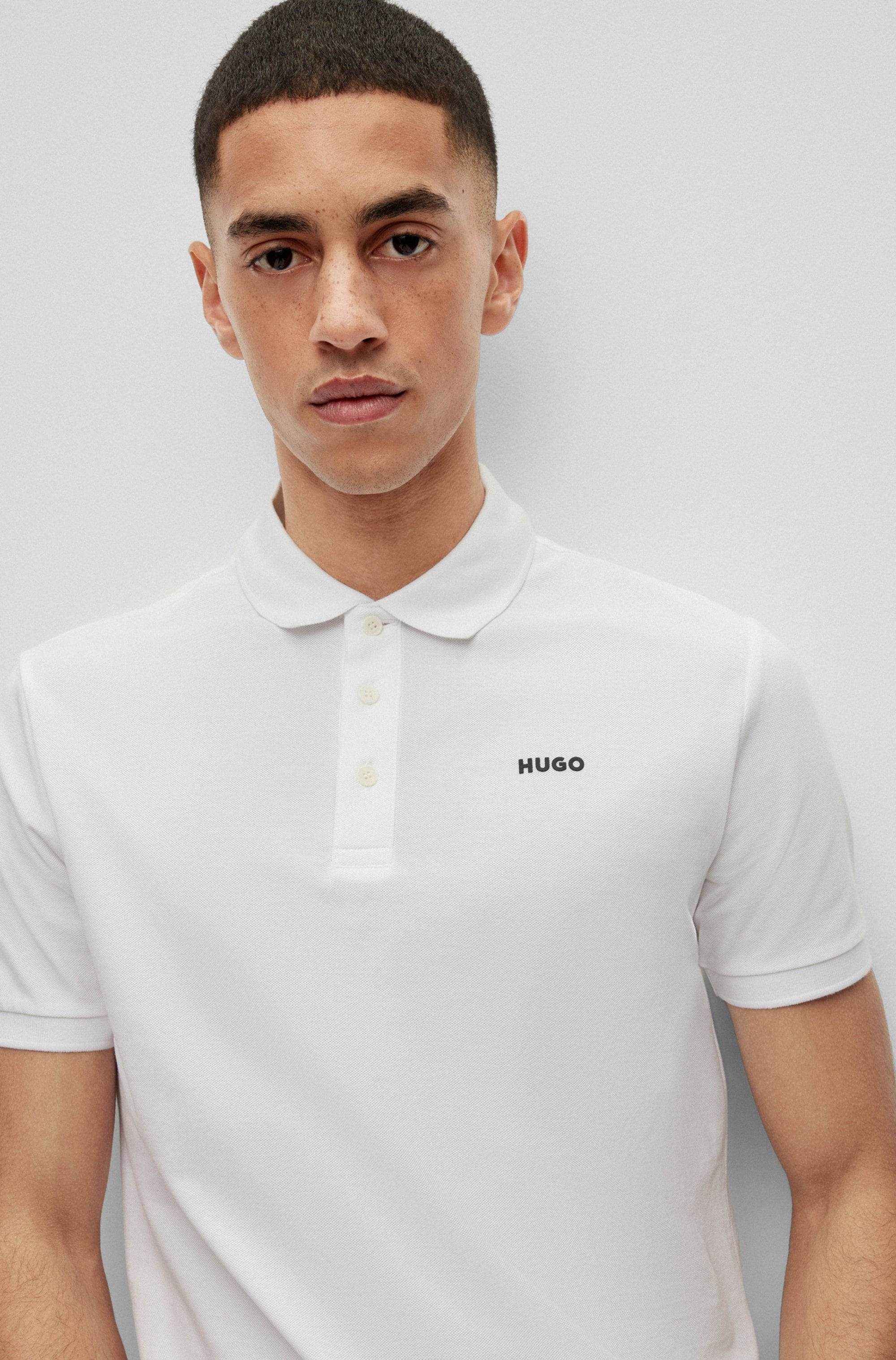 HUGO Poloshirt »Donos« Regular Fit, Baumwoll-Piqué