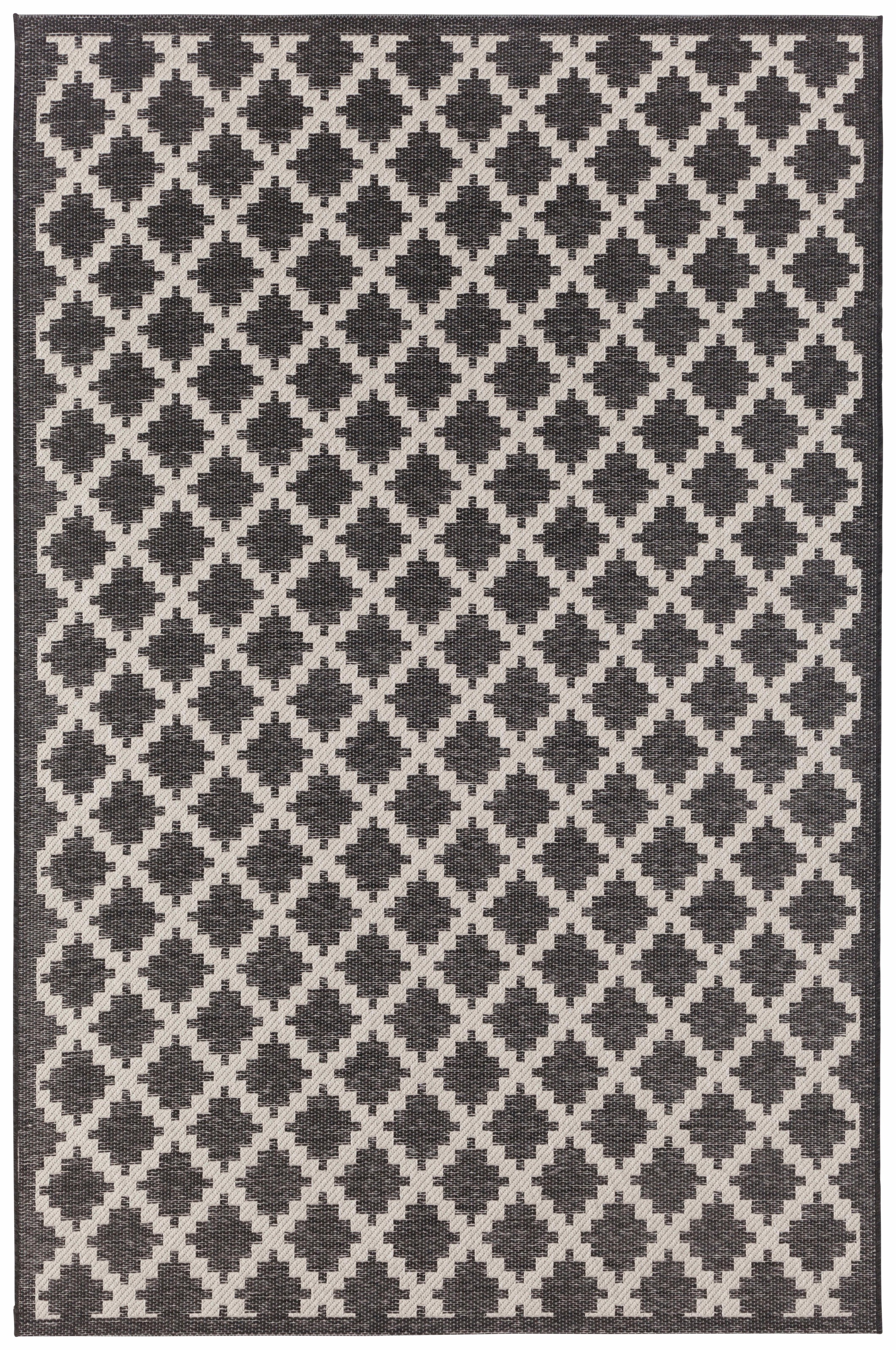 freundin Home Collection Teppich »Dawn«, rechteckig, 4 mm Höhe, In-& Outdoor, Teppich, Wetterfest, Balkon, Garten, Wohnzimmer, Modern