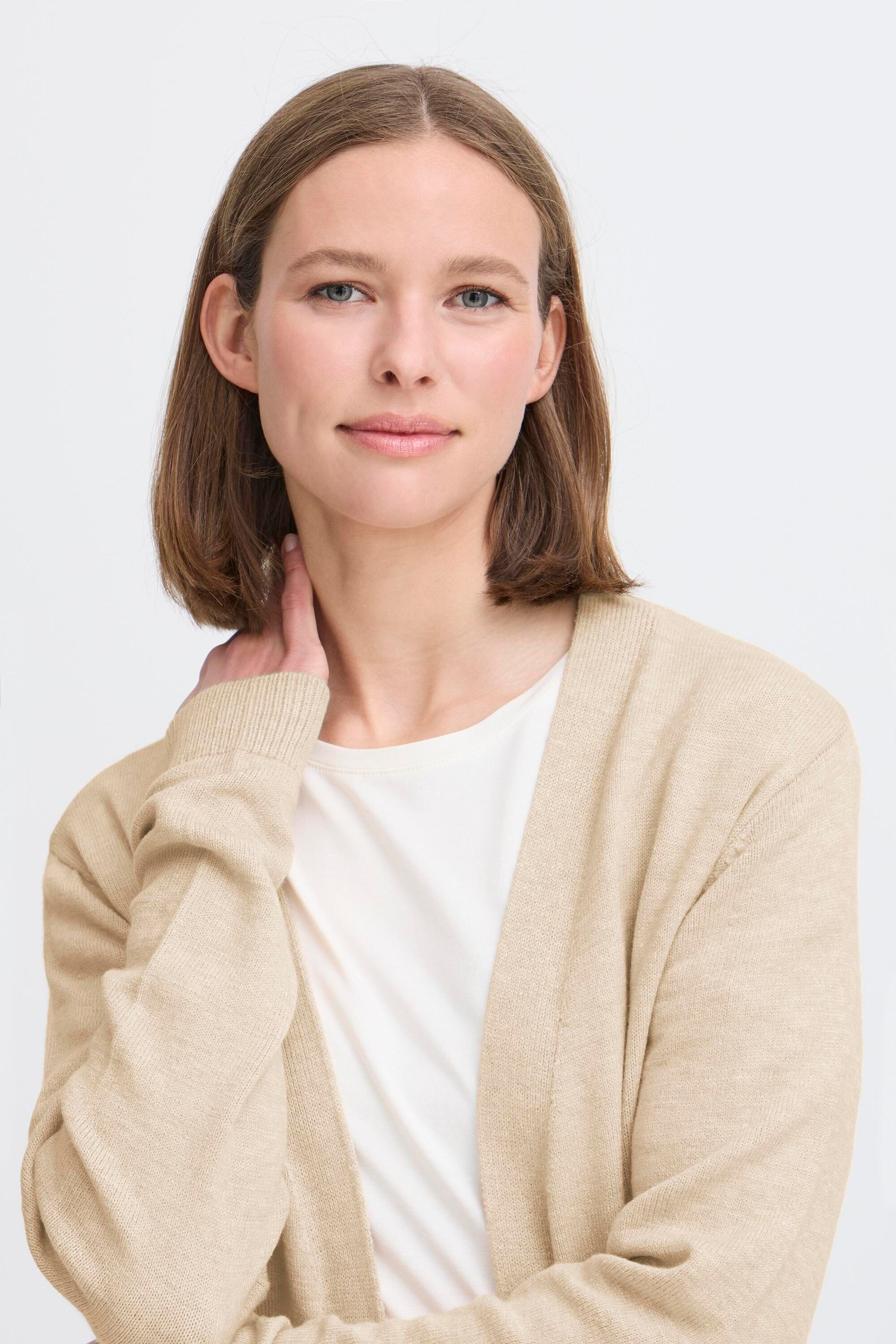b.young Strickjacke »Damen Langarm BYNONINA«