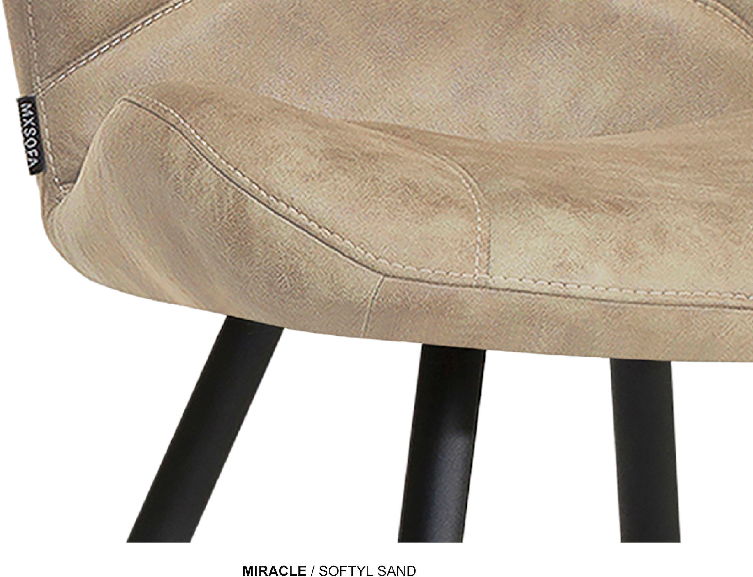 OMG Design Esszimmerstuhl »Miracle« (Set) 2 Stk.Esszimmerstuhl, pflegeleichter Bezug