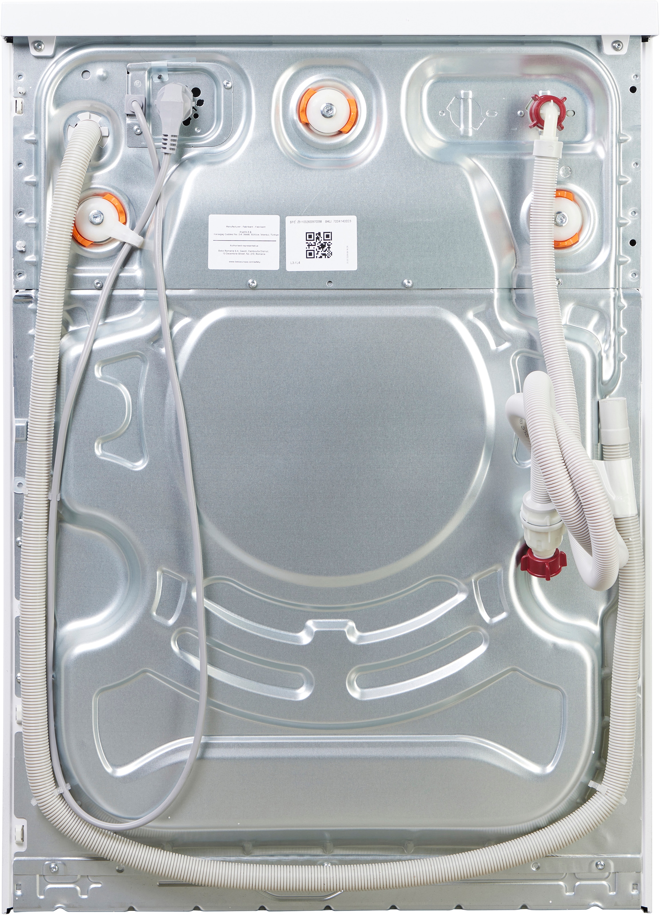 BAUKNECHT Waschmaschine »B W 10A30 BS« 10 kg 1400 U/min Mikroplastikfilter – filtert bis zu 90% der Mikrofaser