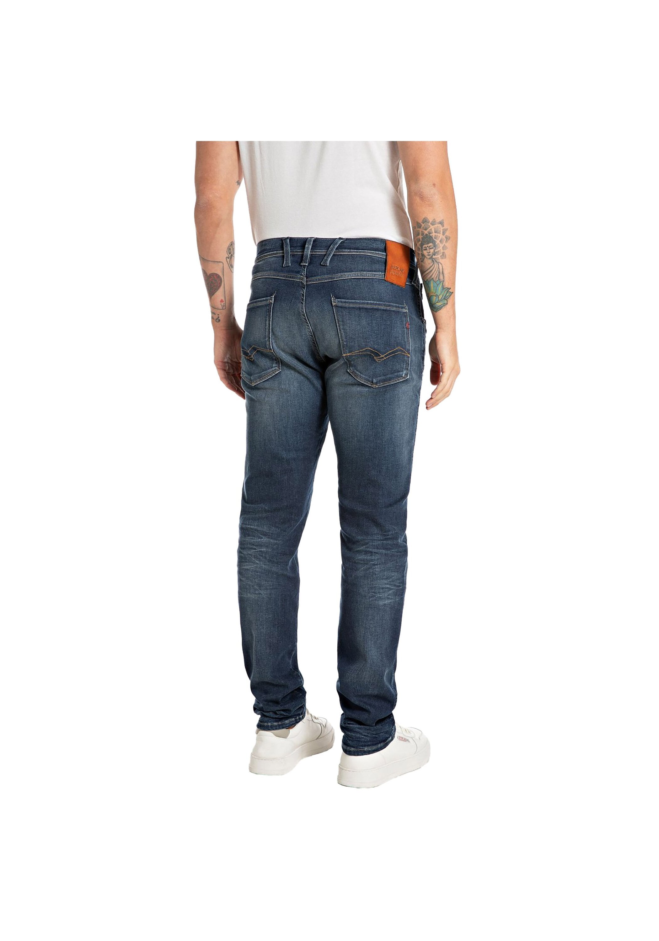 Replay Regular-fit-Jeans »Jeans Hyperflex Stretch ANBASS«