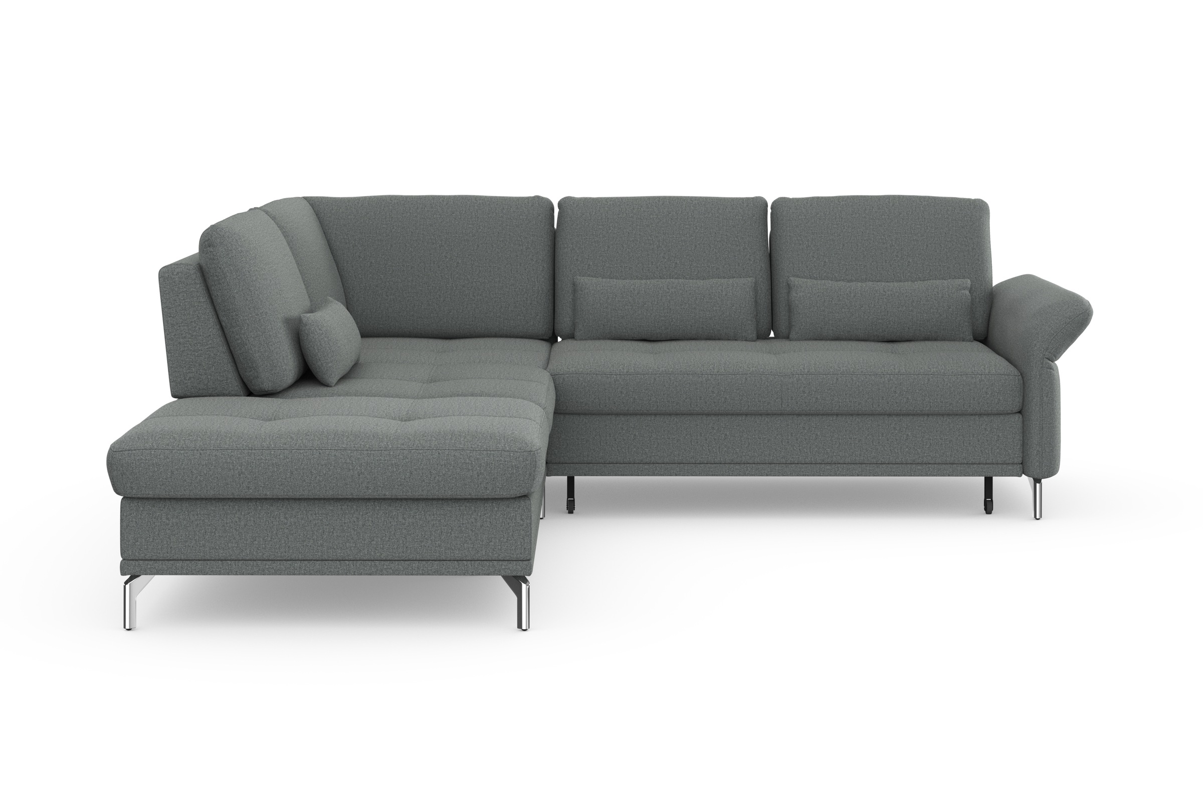 INOSIGN Ecksofa »Palm Beach L-Form«, Federkern, mit Sitztiefenverstellung, wahlweise mit Bettfunktion