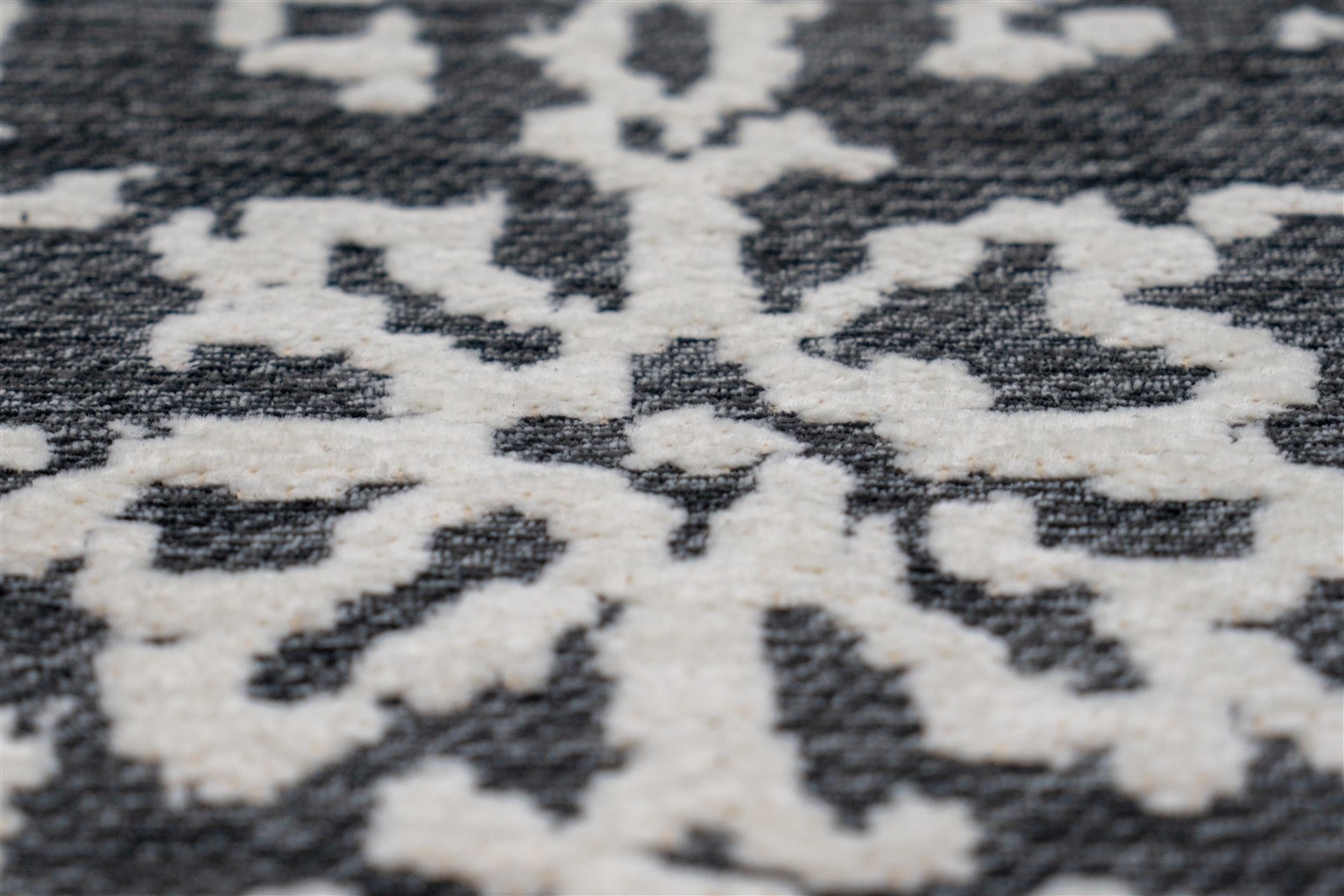 Kayoom Teppich »River 130«, rechteckig, 10 mm Höhe, Jacquard, Retro- und Vintage-Design, Baumwollrücken