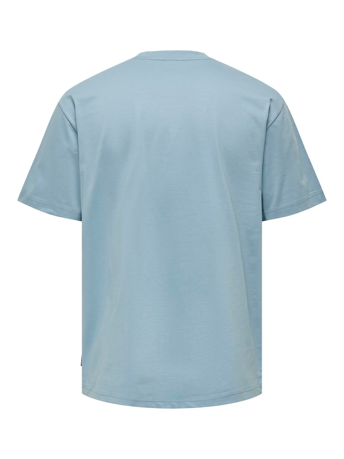 ONLY & SONS Rundhalsshirt »ONSFRED RLX SS TEE«