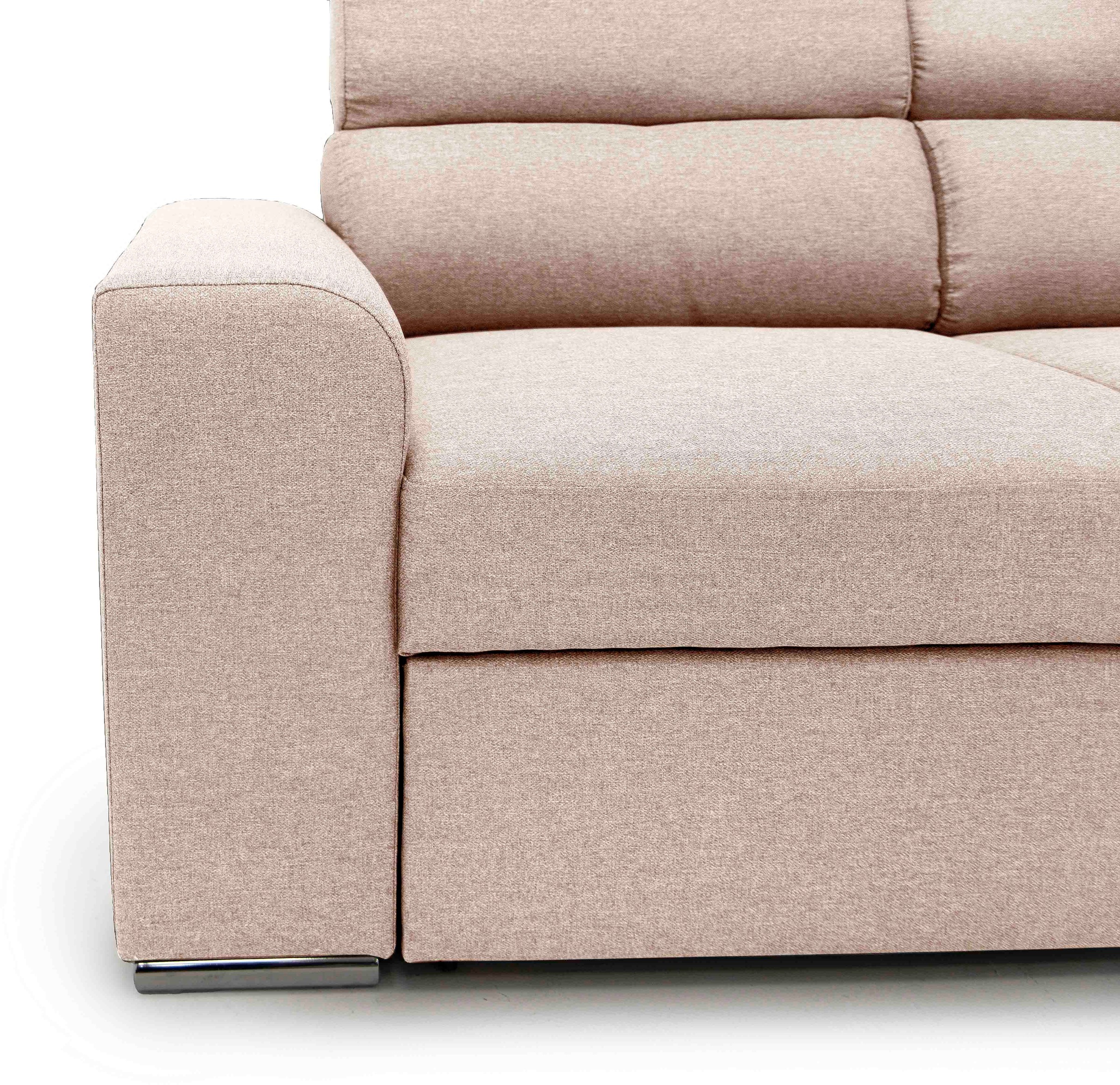 GEPADE Ecksofa »Hella, L-Form«, inkl. Bettfunktion und Bettkasten