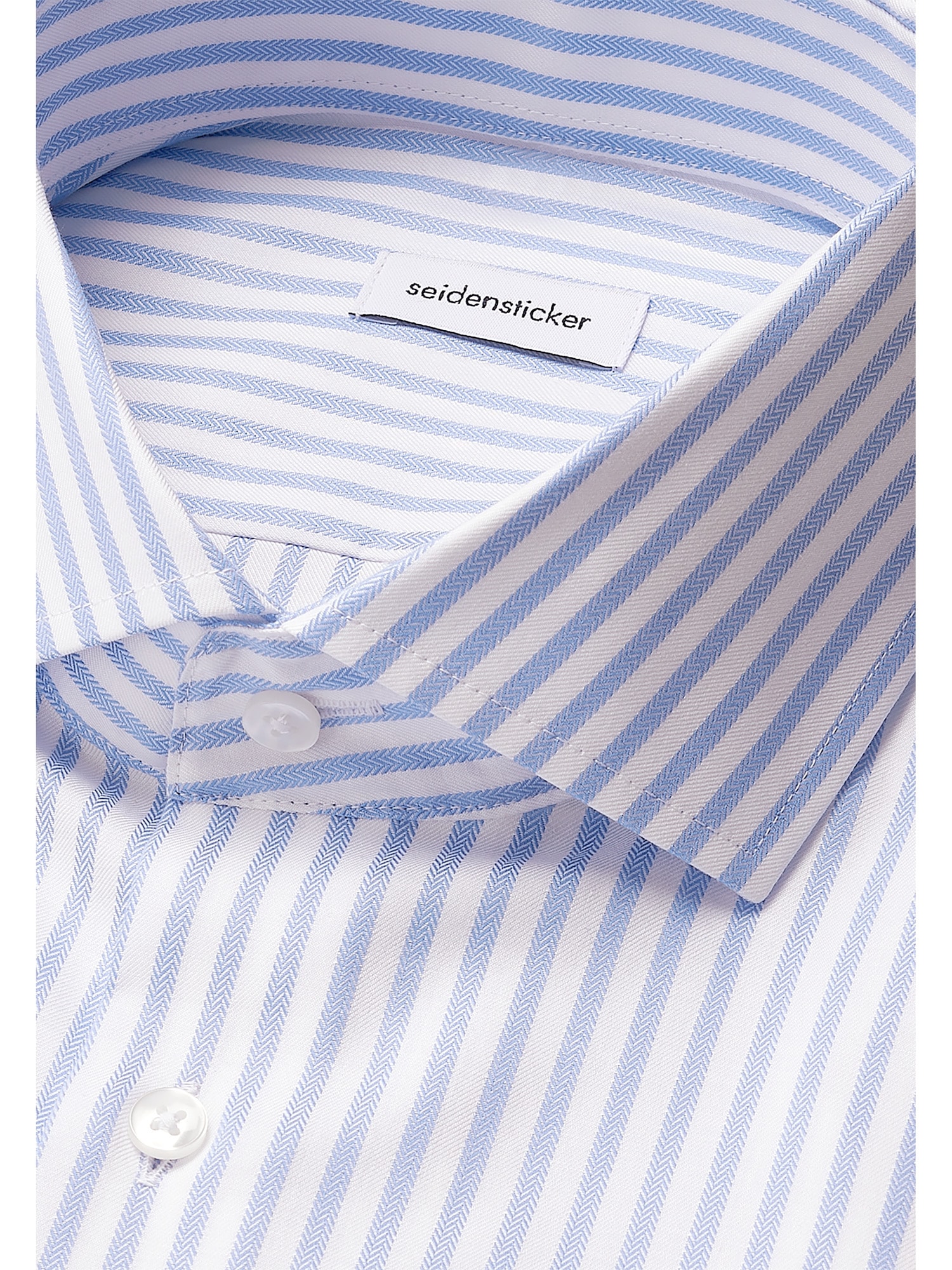 seidensticker Businesshemd »Schwarze Rose«, Slim 1/1 Kentkragen Gestreift