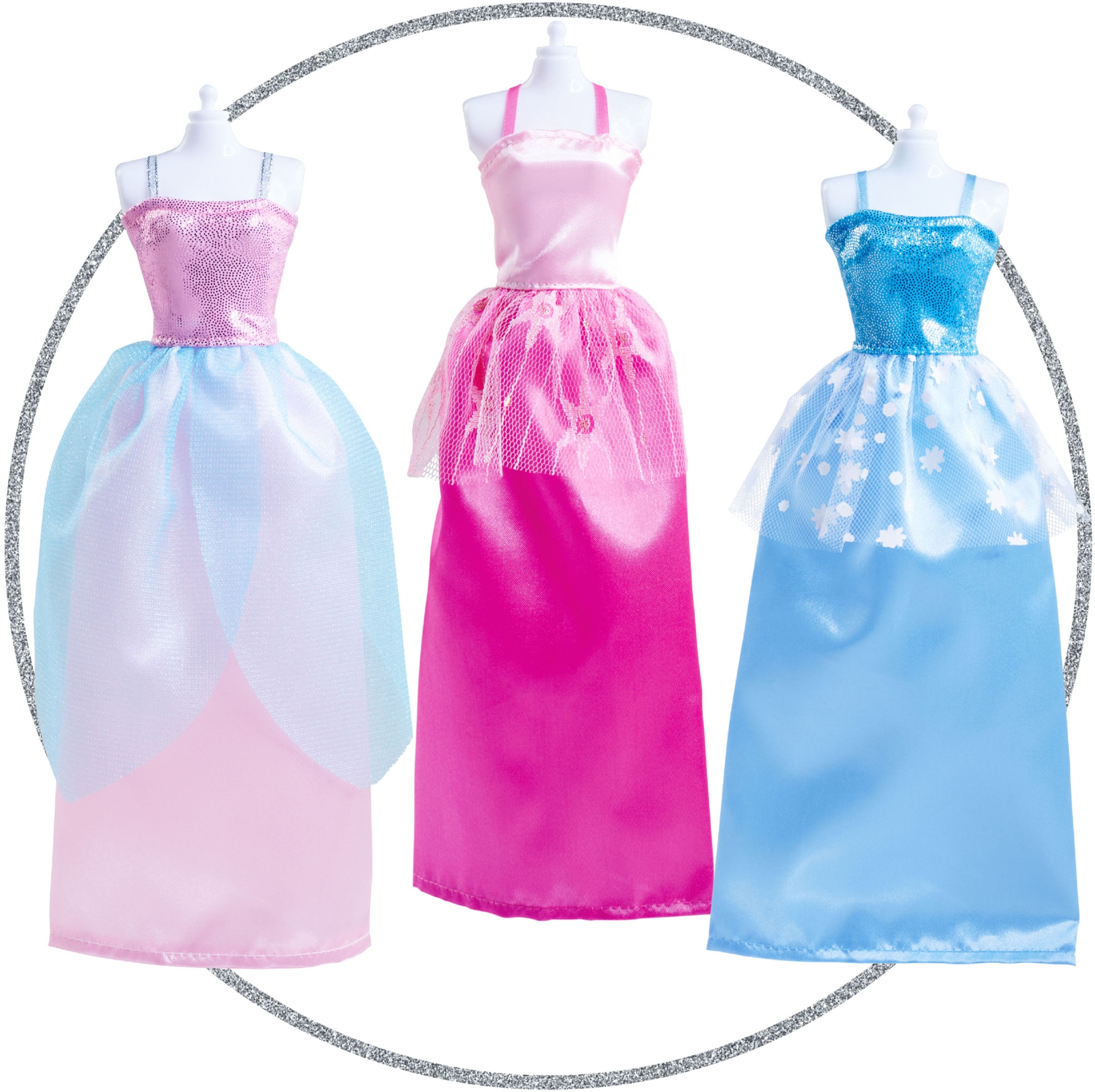 SIMBA Anziehpuppe »Steffi Love, Princess Fashion« mit 7 verschiedenen Kleidern