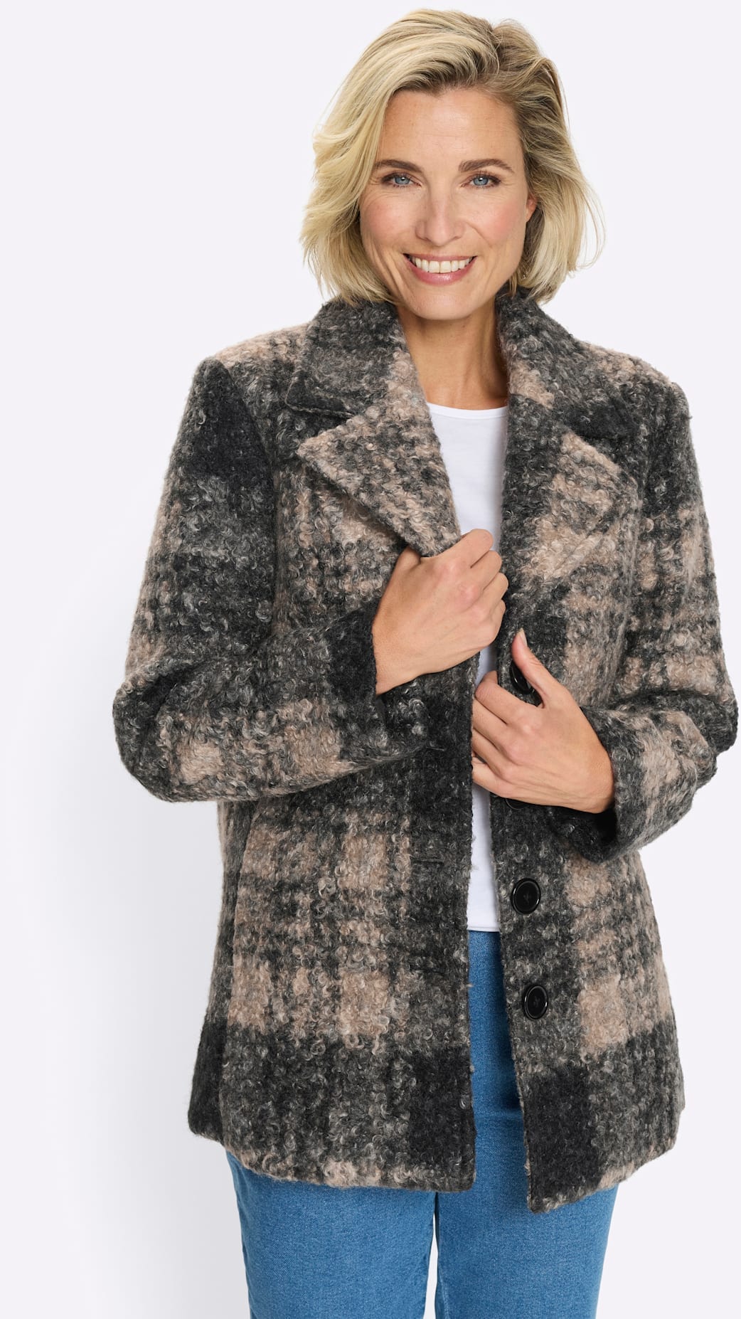 Classic Basics Langjacke ohne Kapuze