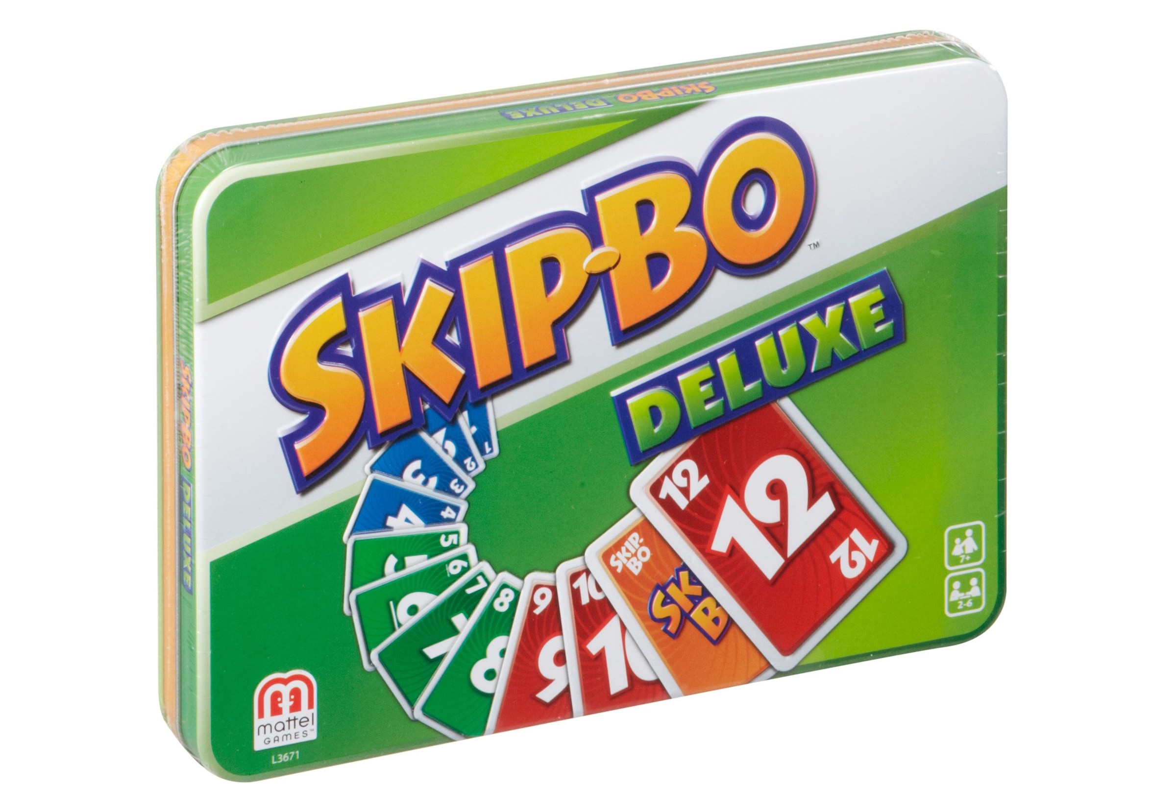 Mattel games Spiel »Skip-Bo Deluxe Metallbox«