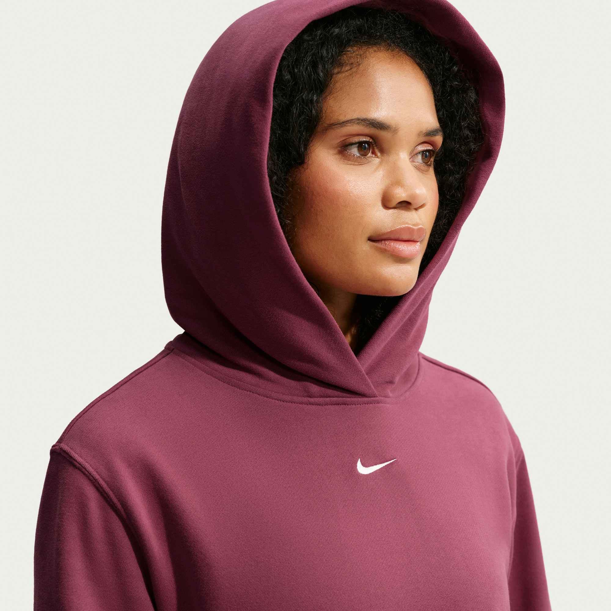 Nike Sportswear Kapuzensweatshirt »W NK STDO FLC LW STD PO HDY«, mit angerauter Sweatware, normale Schnittform
